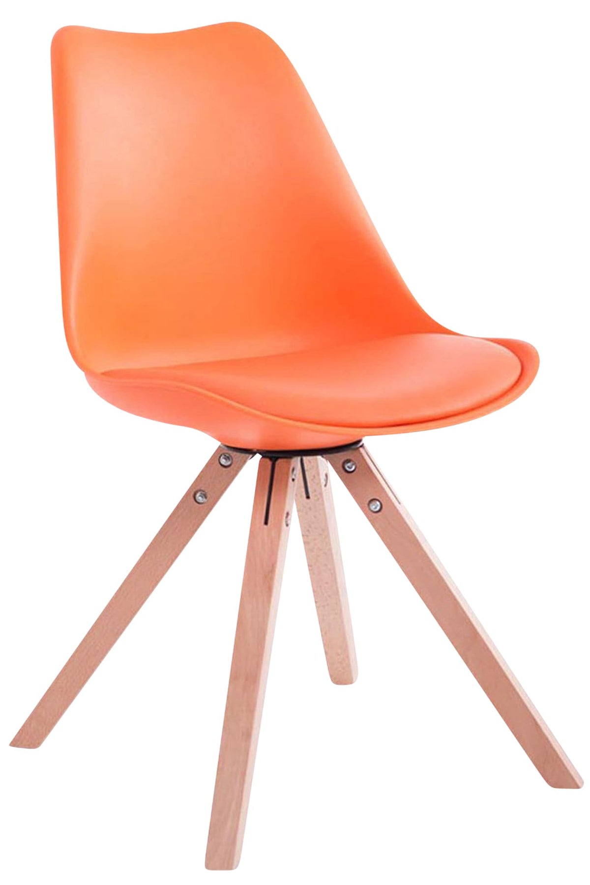 4er Set Stühle Toulouse Kunstleder Natura Square – Ansicht 14