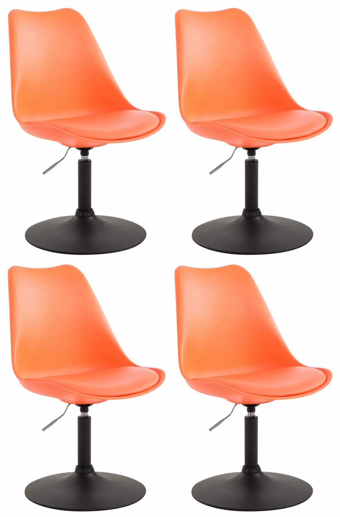 4er Set Esszimmerstühle Maverick B Kunststoff – Ansicht 13