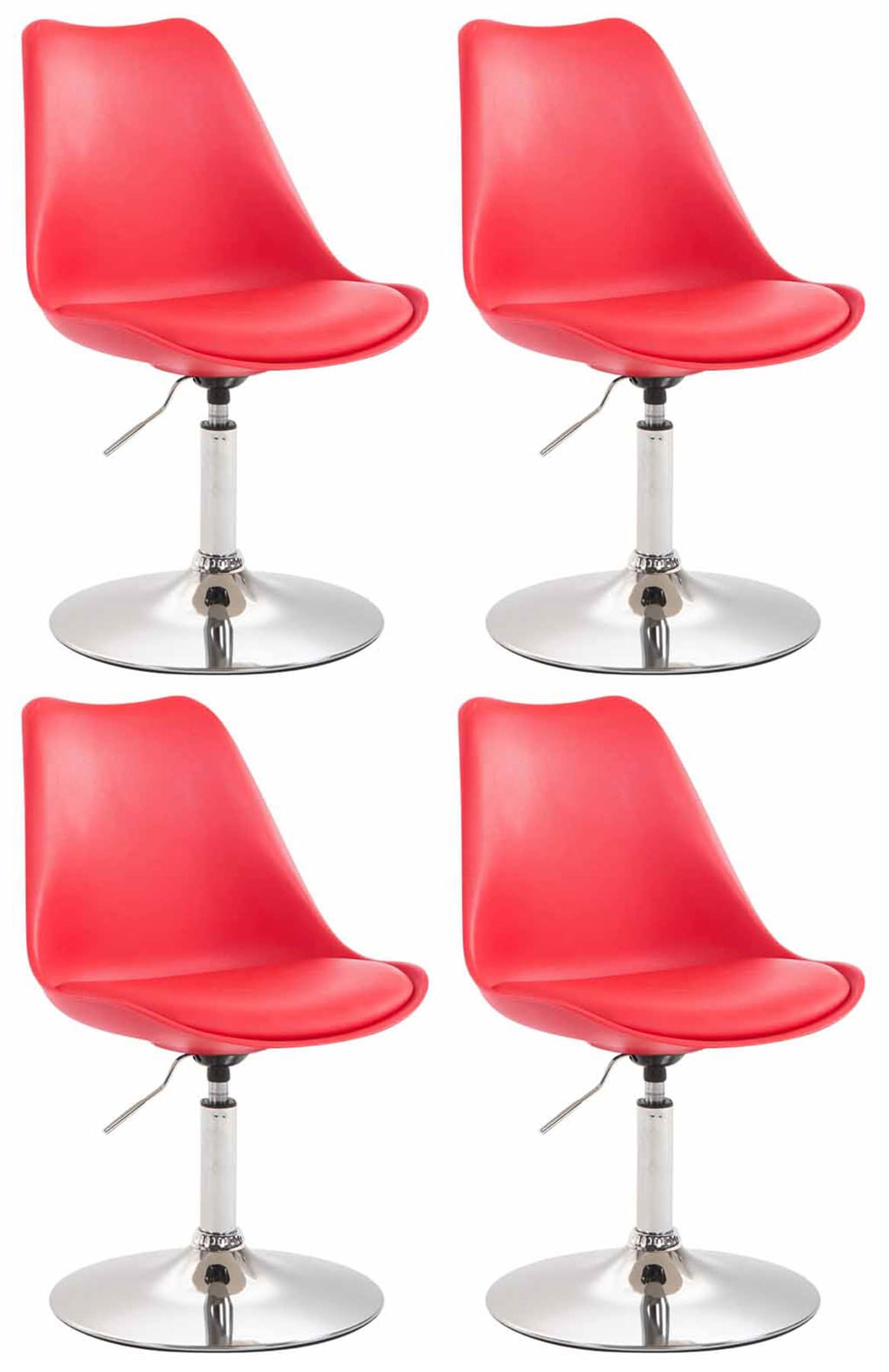 4er Set Esszimmerstühle Maverick C Kunststoff – Ansicht 9