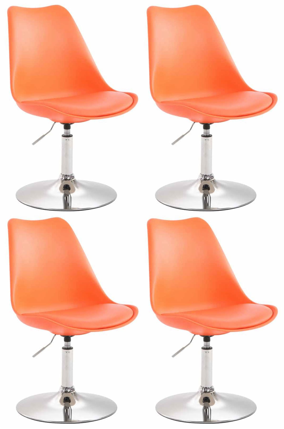 4er Set Esszimmerstühle Maverick C Kunststoff – Ansicht 13