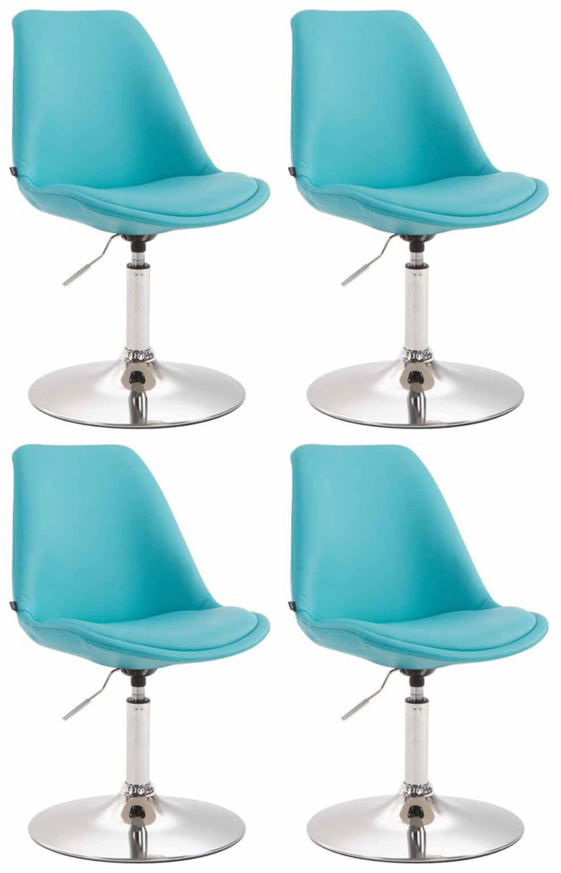 4er Set Esszimmerstühle Maverick C Kunstleder