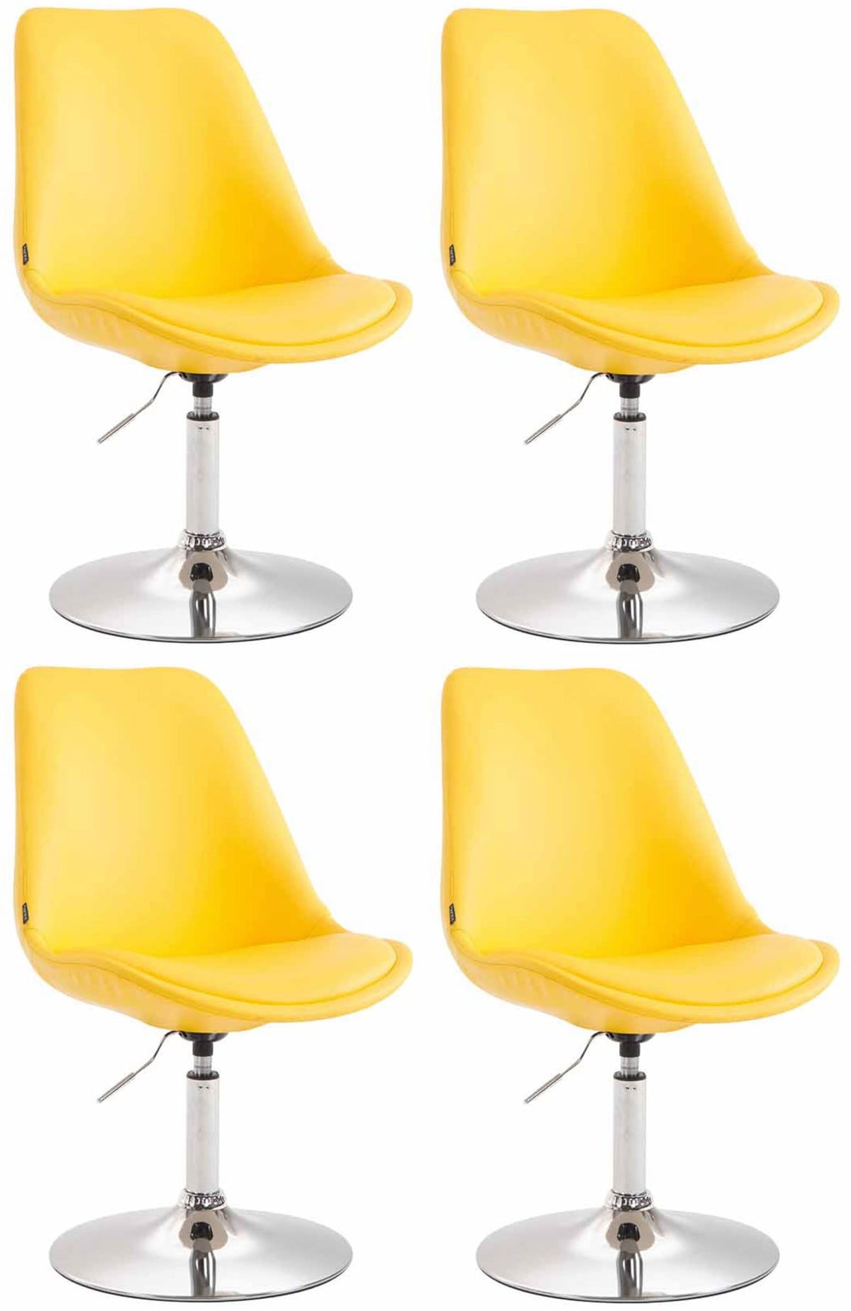 4er Set Esszimmerstühle Maverick C Kunstleder – Ansicht 13