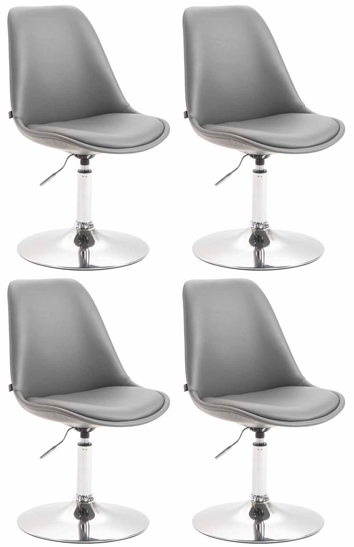 4er Set Esszimmerstühle Maverick C Kunstleder – Ansicht 17