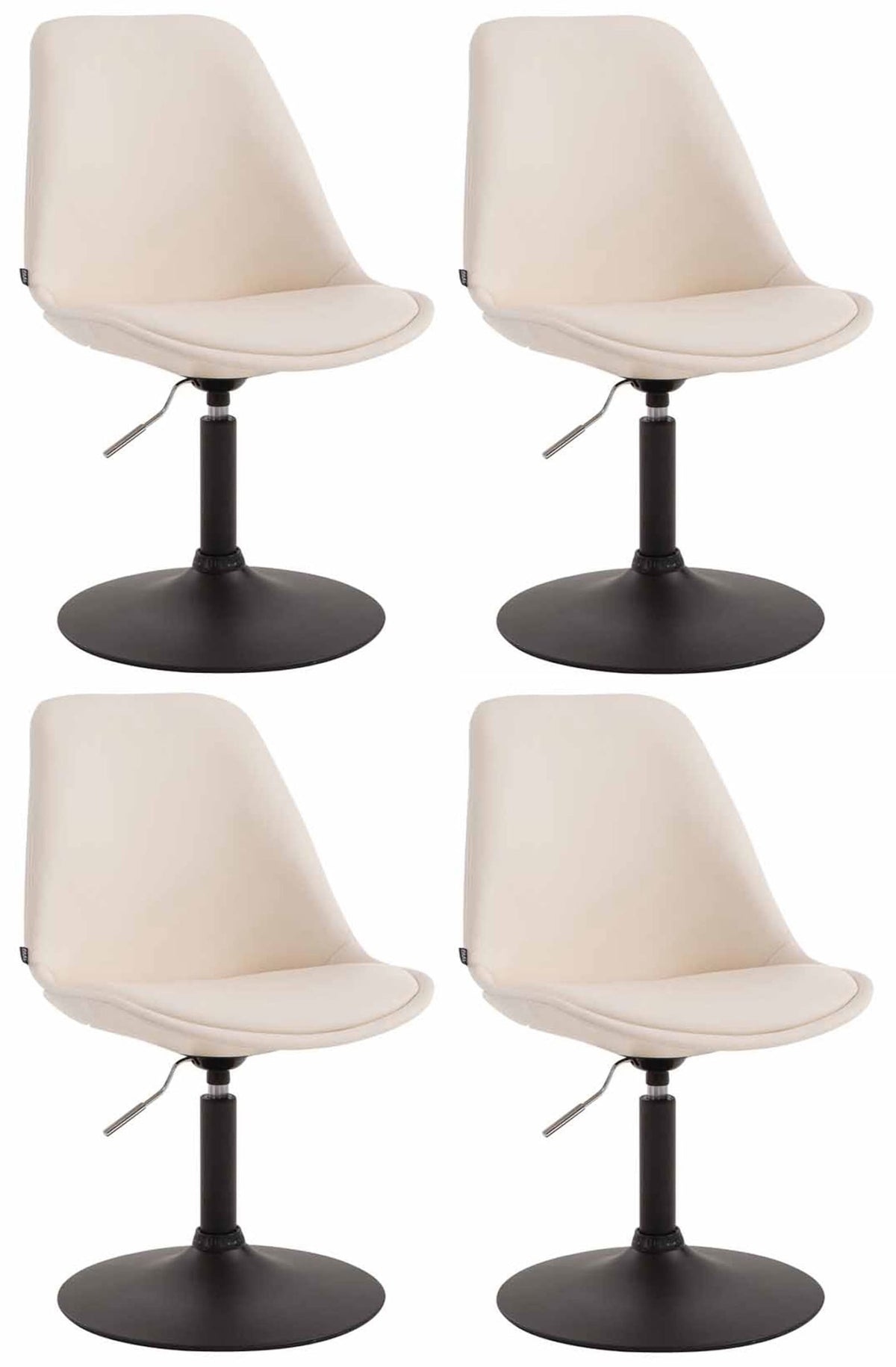 4er Set Esszimmerstühle Maverick B Kunstleder – Ansicht 9