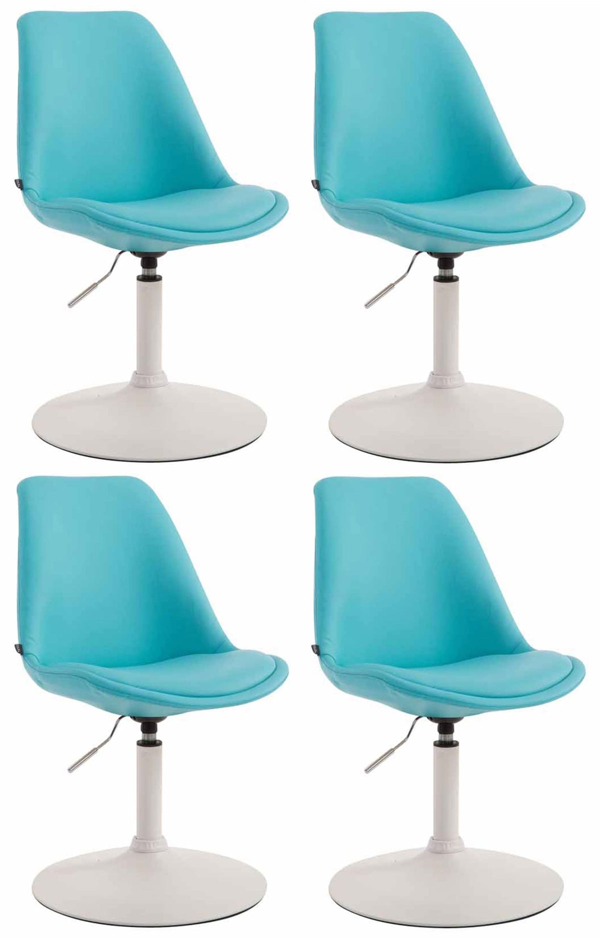 4er Set Esszimmerstühle Maverick W Kunstleder