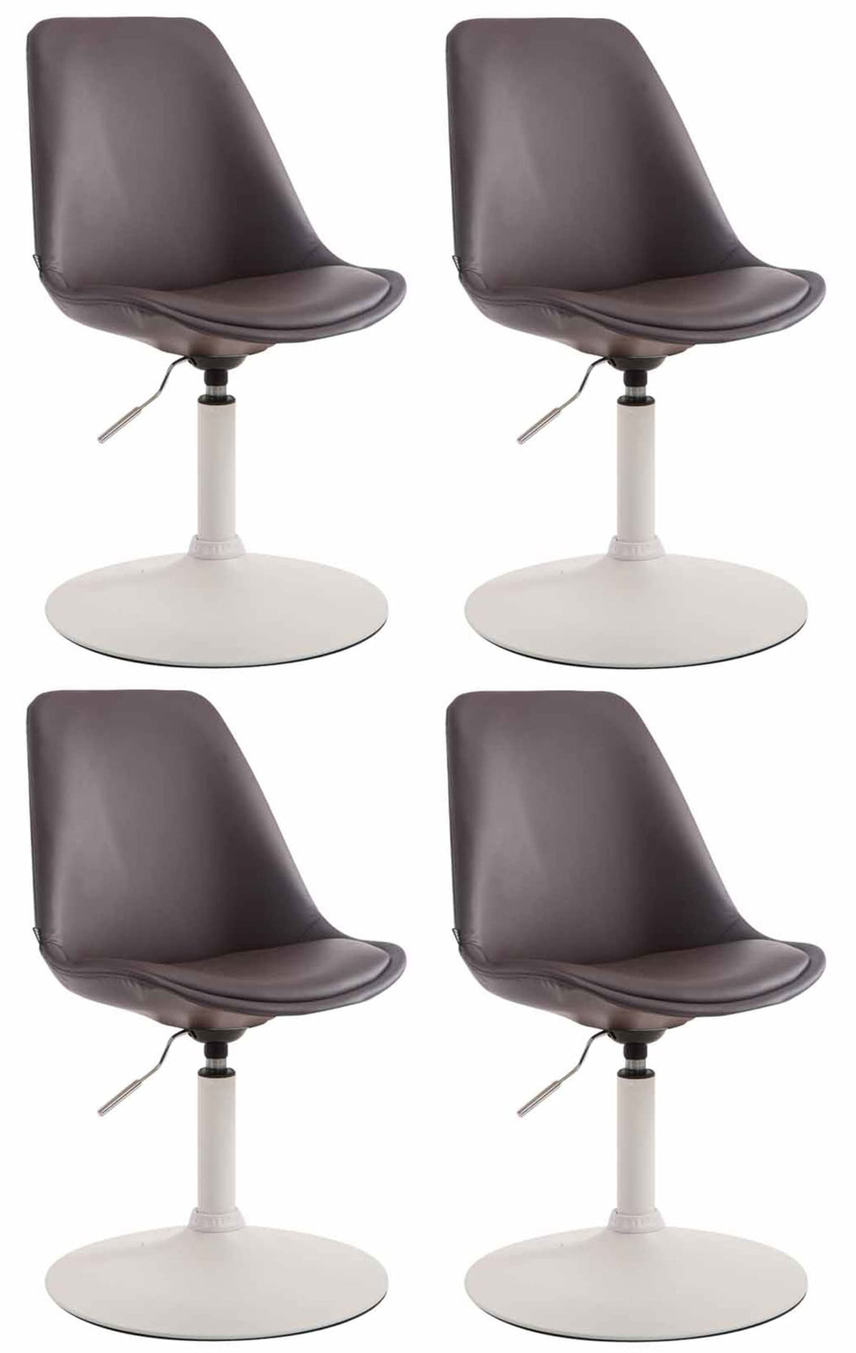 4er Set Esszimmerstühle Maverick W Kunstleder