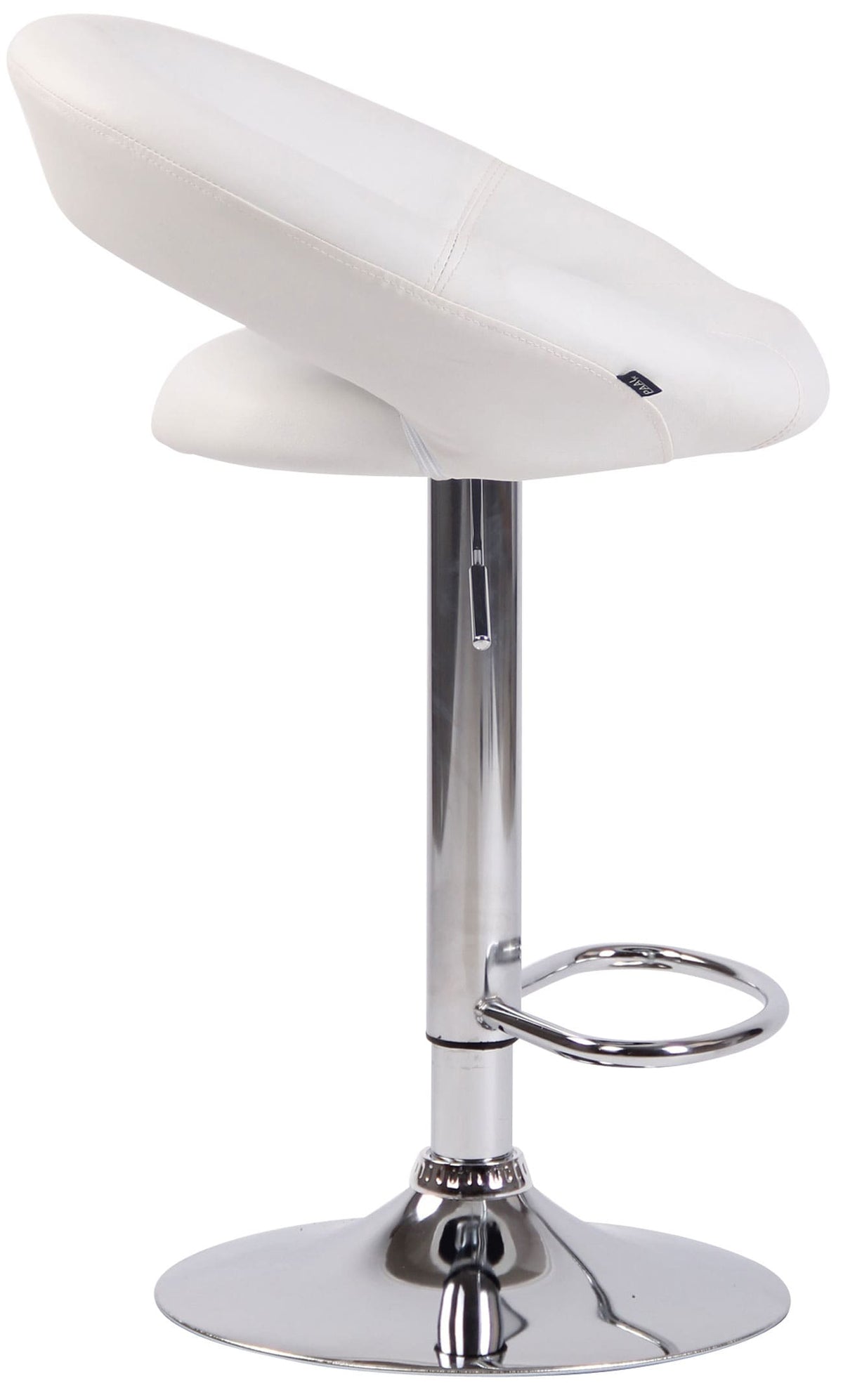 2er Set Barhocker Olinda Kunstleder chrom – Ansicht 4