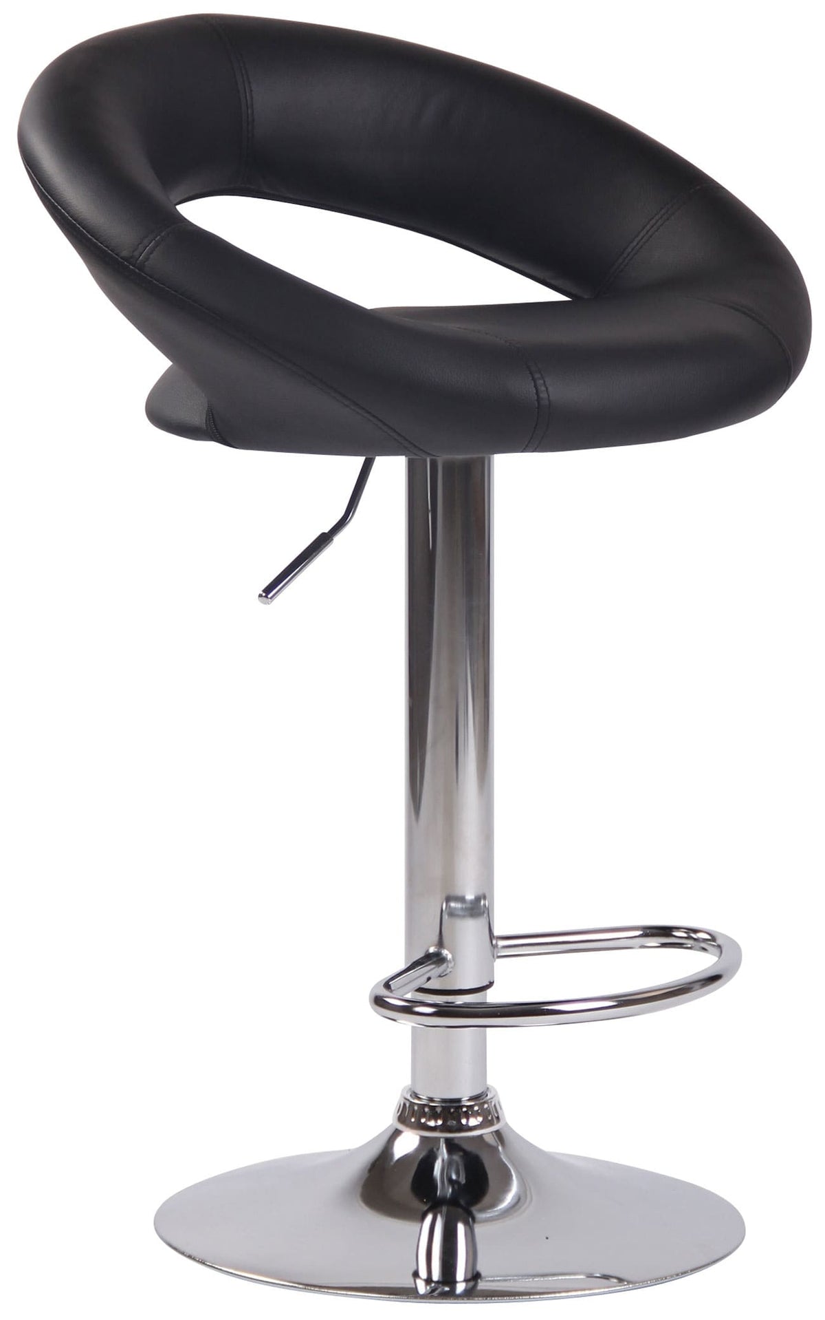 2er Set Barhocker Olinda Kunstleder chrom – Ansicht 8