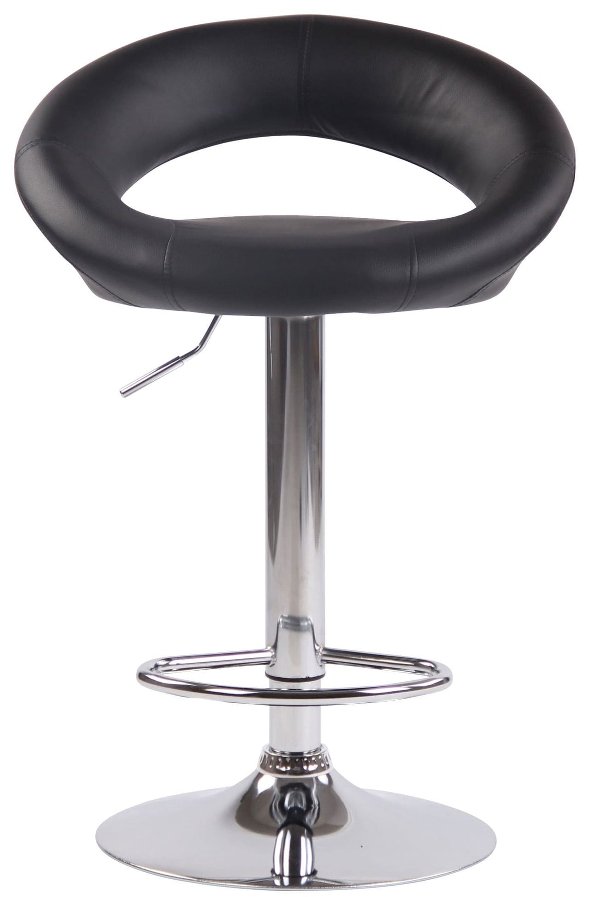 2er Set Barhocker Olinda Kunstleder chrom – Ansicht 9
