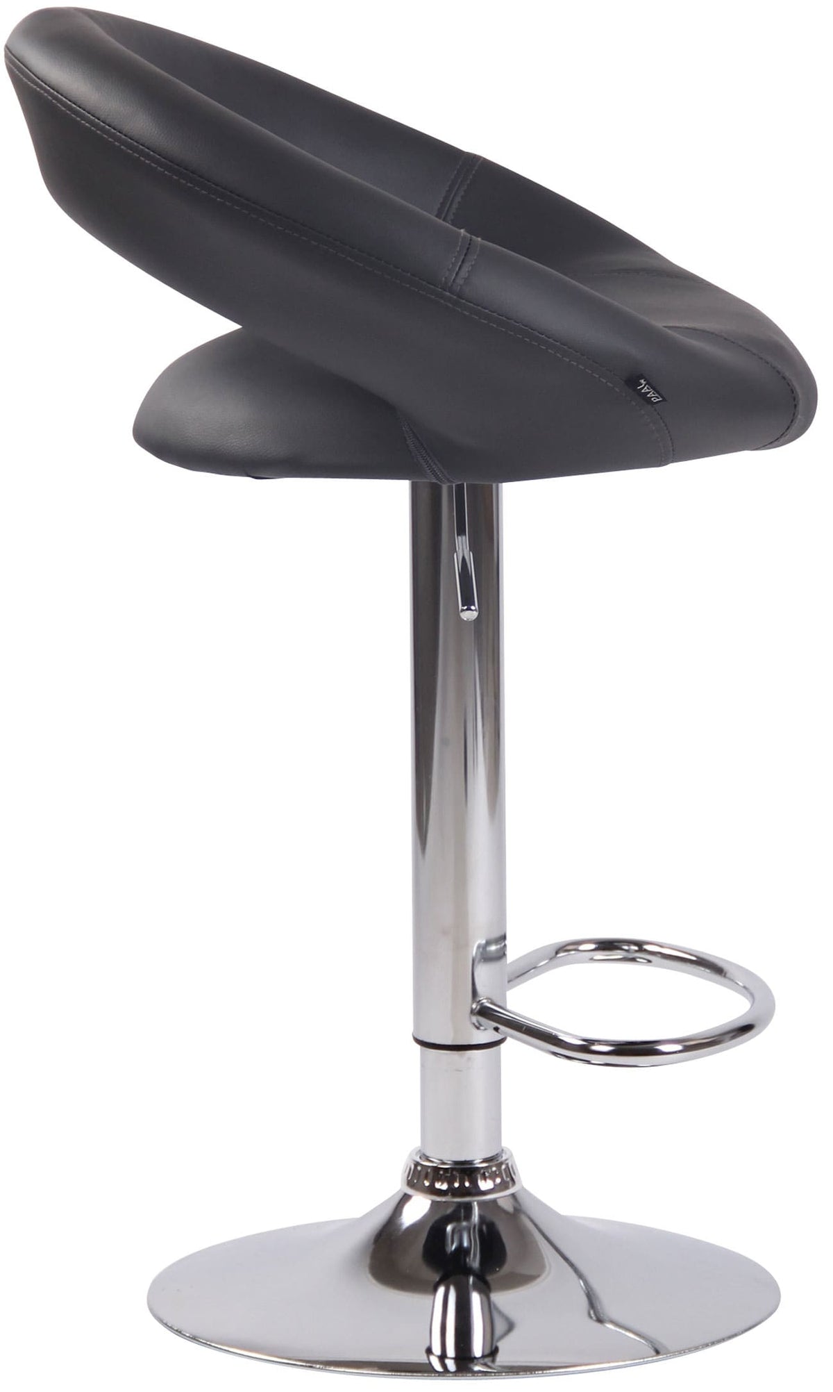 2er Set Barhocker Olinda Kunstleder chrom – Ansicht 16