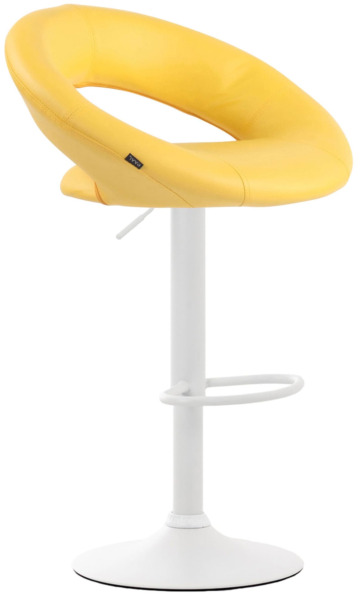 2er Set Barhocker Olinda Kunstleder weiß – Ansicht 4