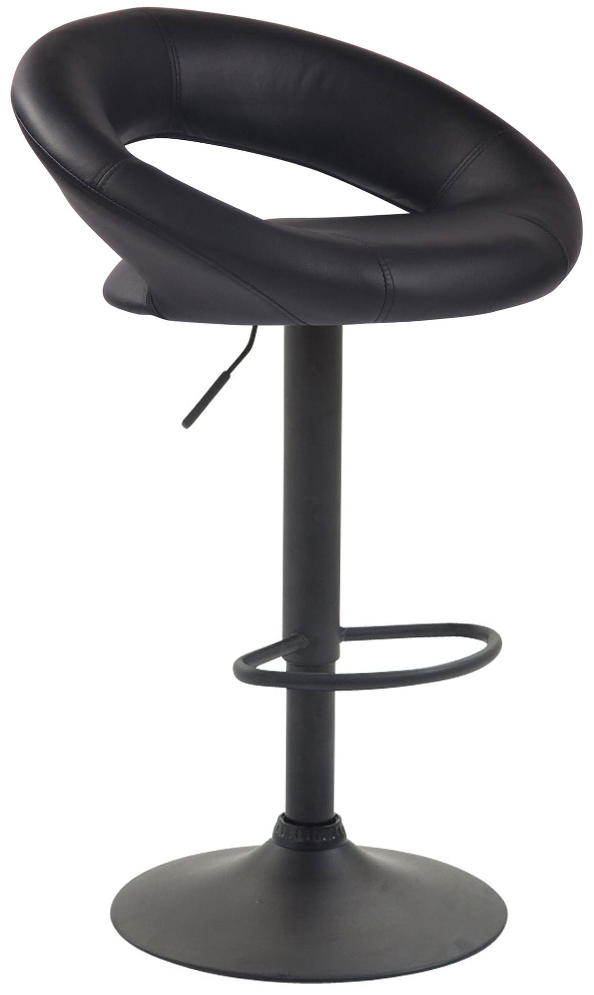 2er Set Barhocker Olinda Kunstleder schwarz – Ansicht 20