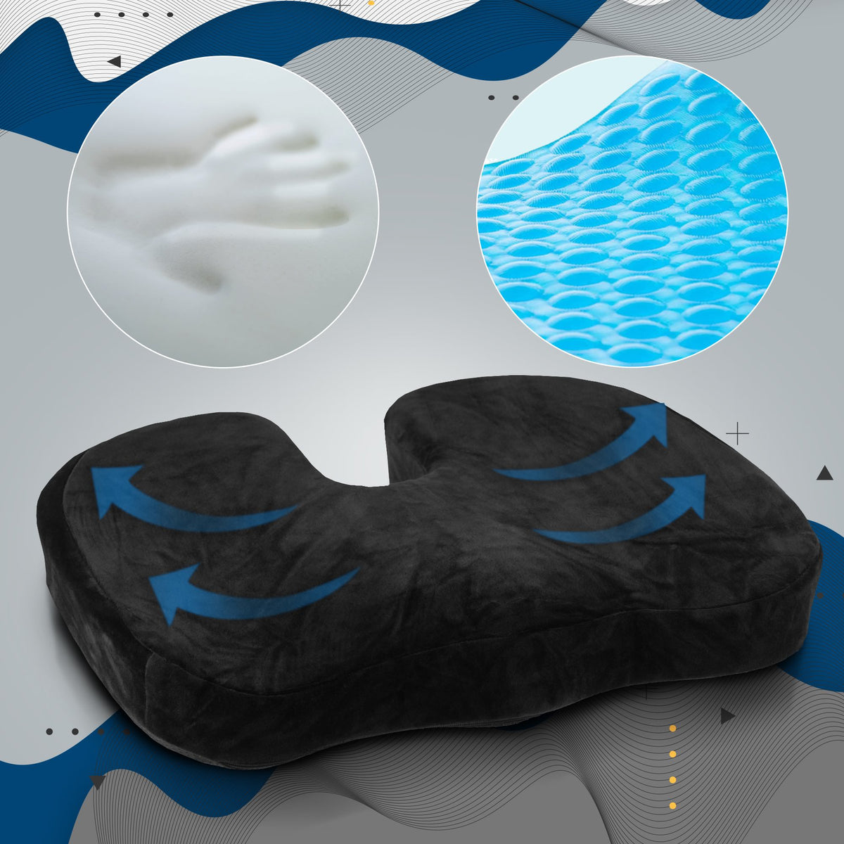 Ergonomisches Sitzkissen V2 – Ansicht 3