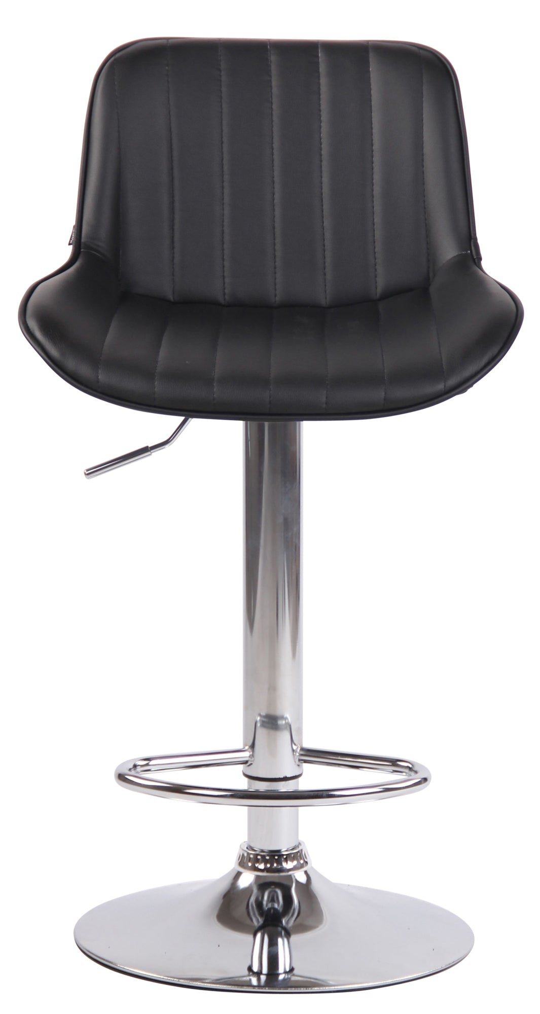 2er Set Barhocker Lentini Kunstleder chrom – Ansicht 15