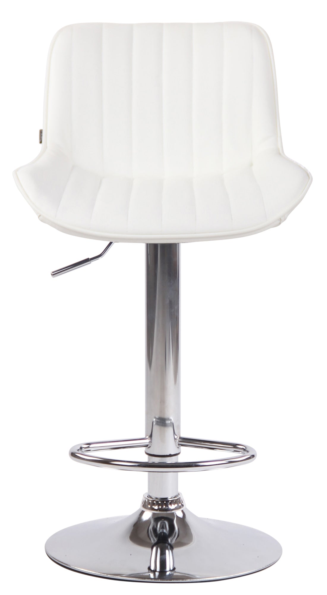 2er Set Barhocker Lentini Kunstleder chrom – Ansicht 19