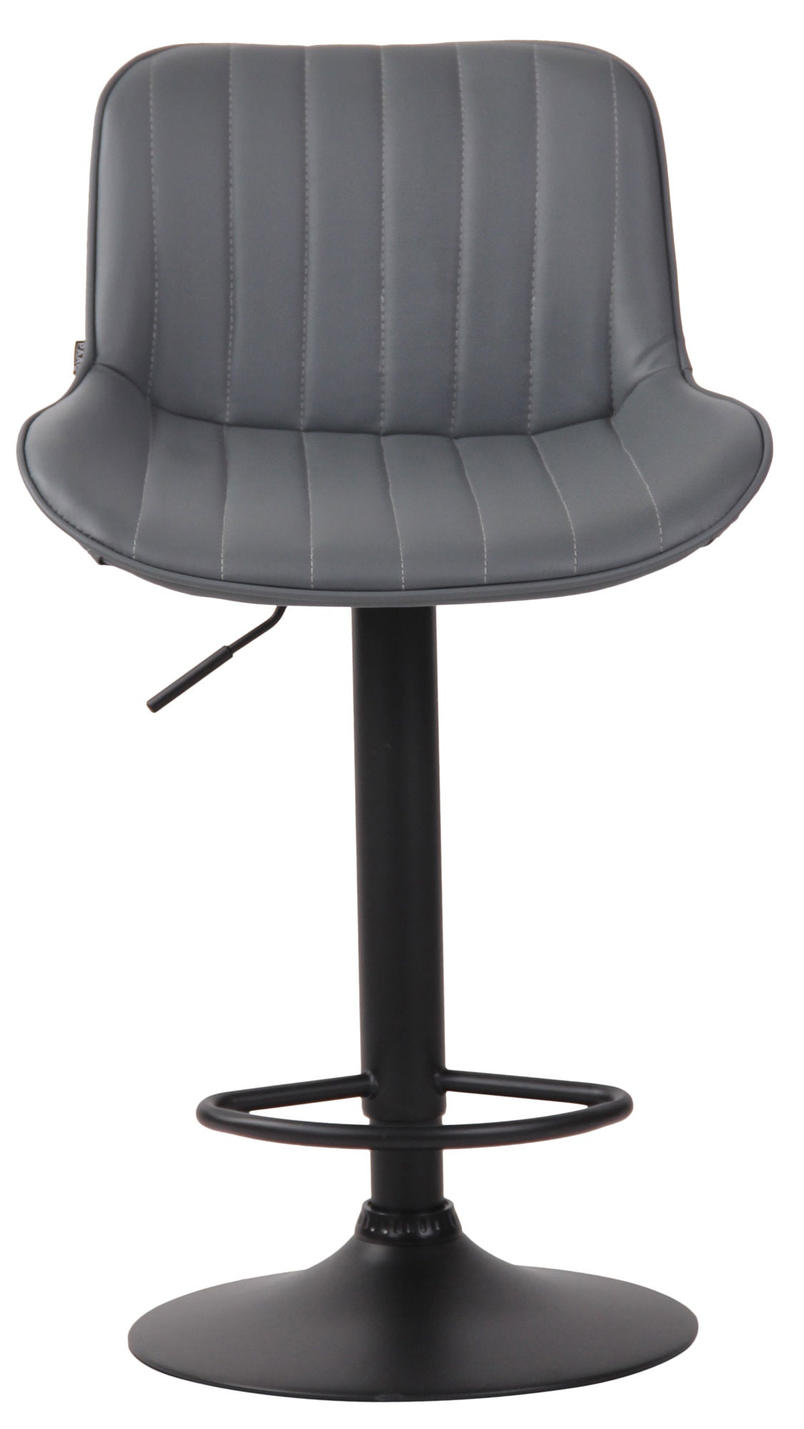 2er Set Barhocker Lentini Kunstleder schwarz – Ansicht 15
