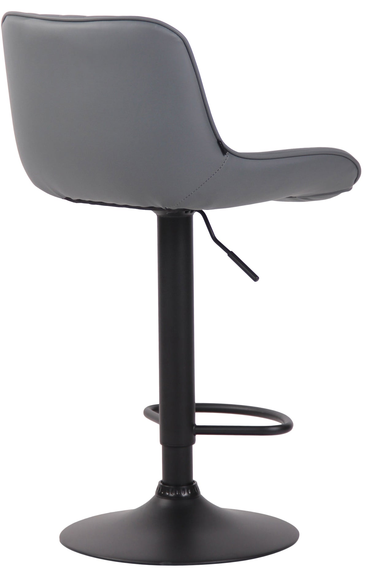 2er Set Barhocker Lentini Kunstleder schwarz – Ansicht 17