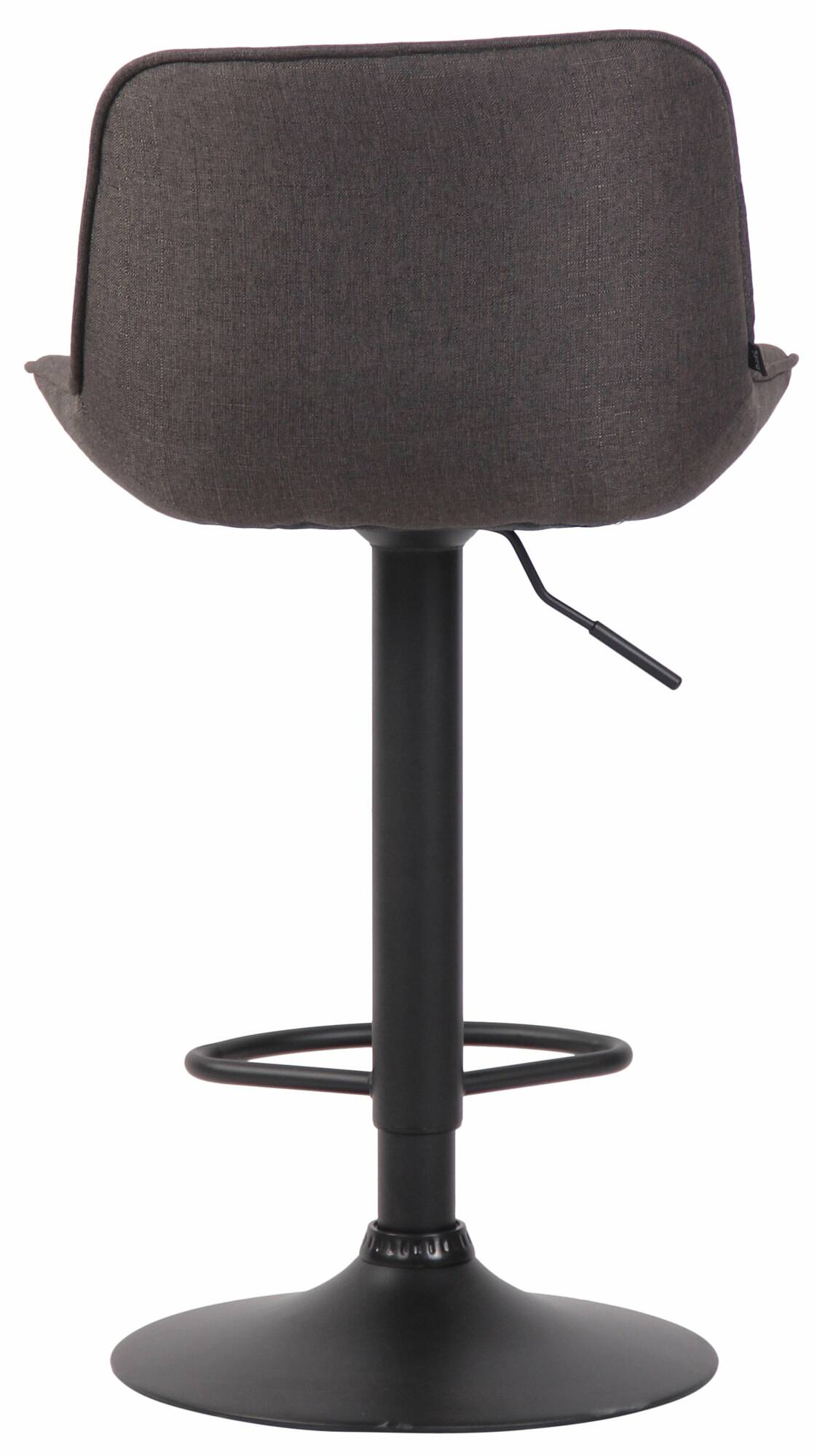 2er Set Barhocker Lentini Stoff schwarz – Ansicht 18