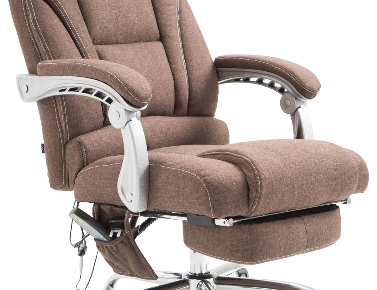 Bürostuhl Pacific Stoff mit Massagefunktion – Ansicht 6
