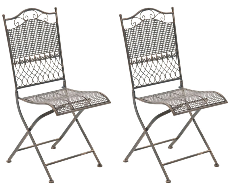 2er Set Gartenstühle Kiran