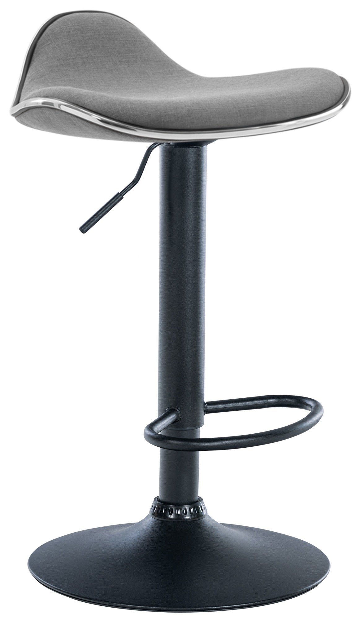 Barhocker Shanghai Stoff schwarz – Ansicht 13