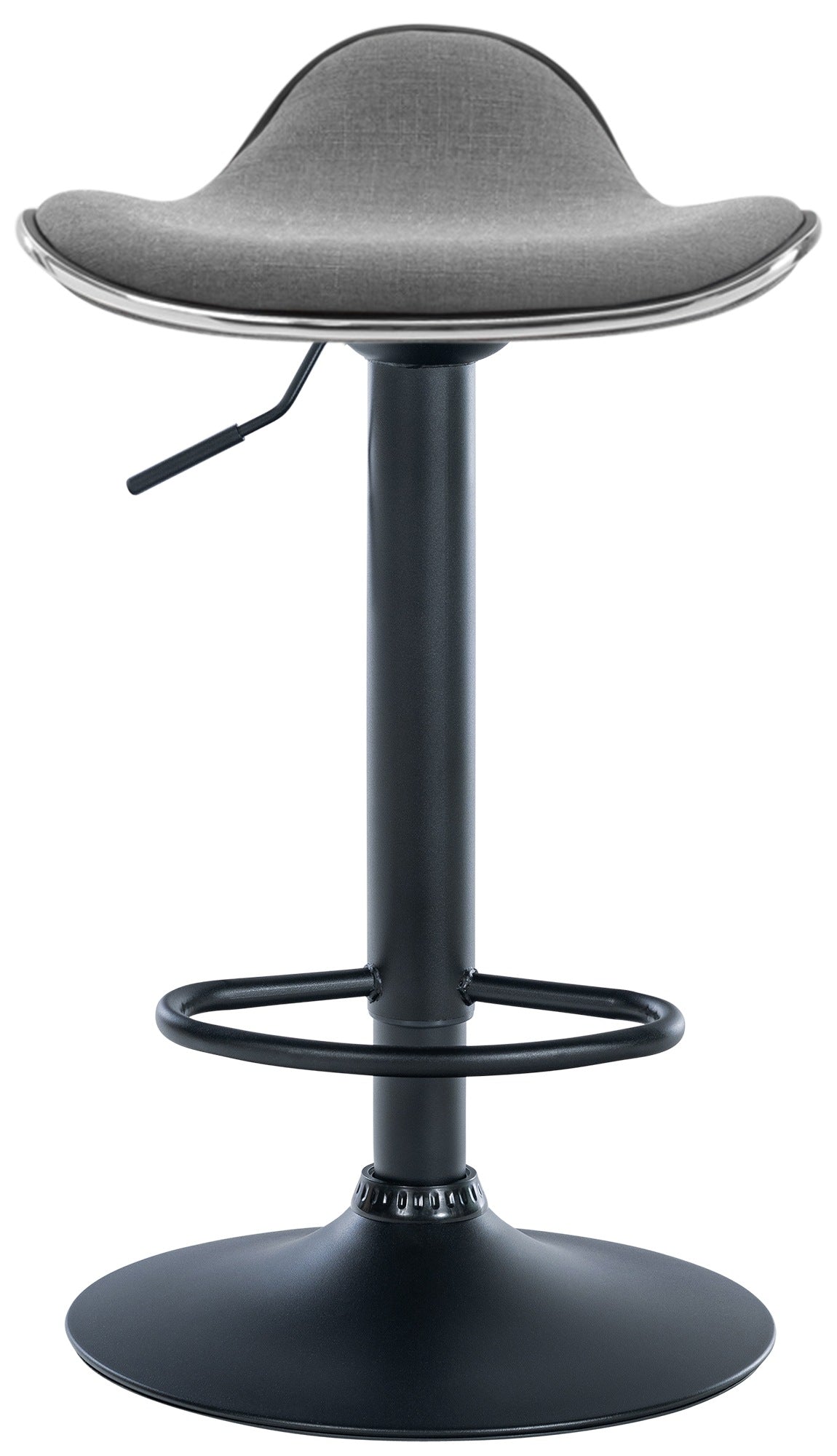 Barhocker Shanghai Stoff schwarz – Ansicht 14
