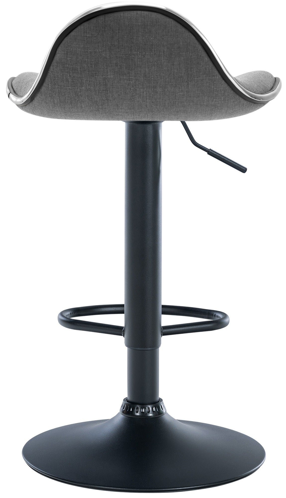 Barhocker Shanghai Stoff schwarz – Ansicht 17