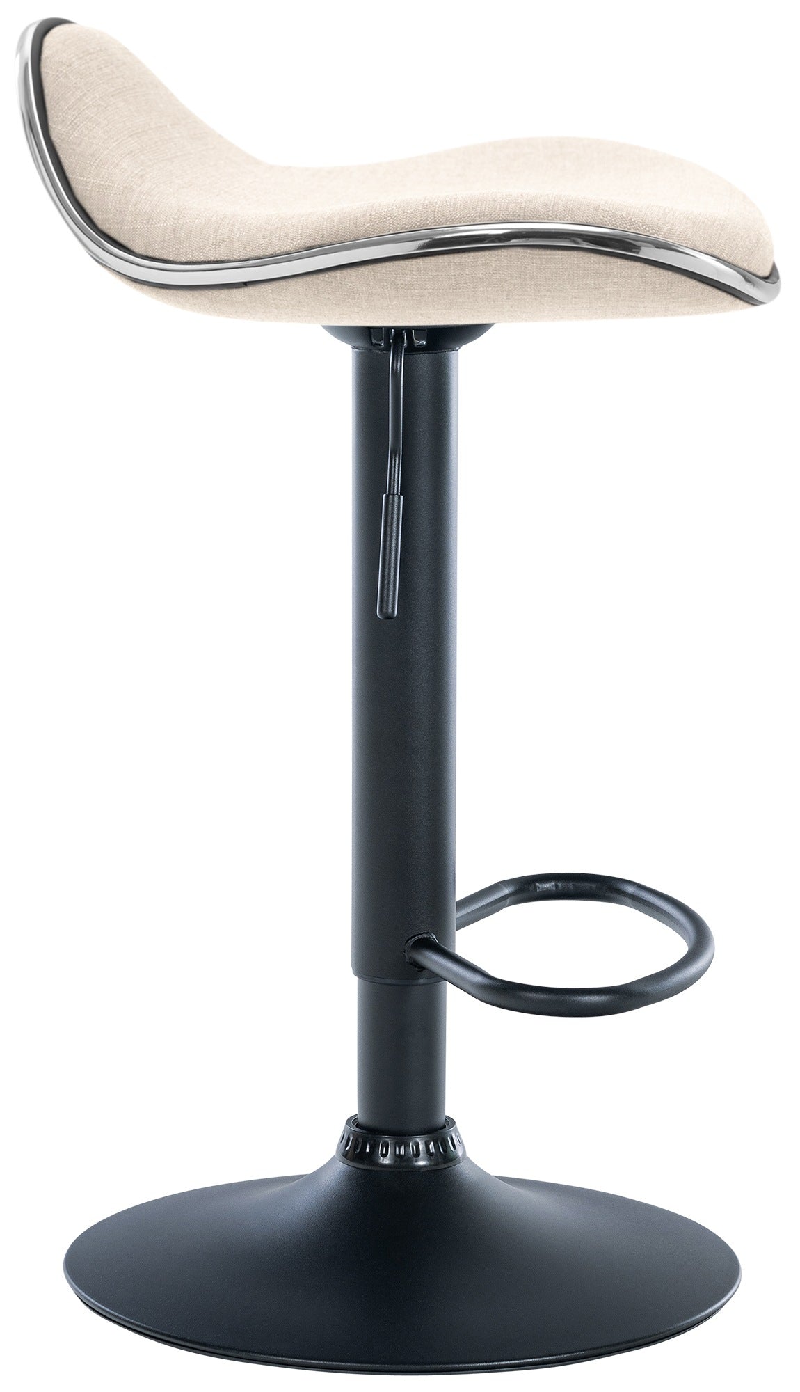 Barhocker Shanghai Stoff schwarz – Ansicht 20