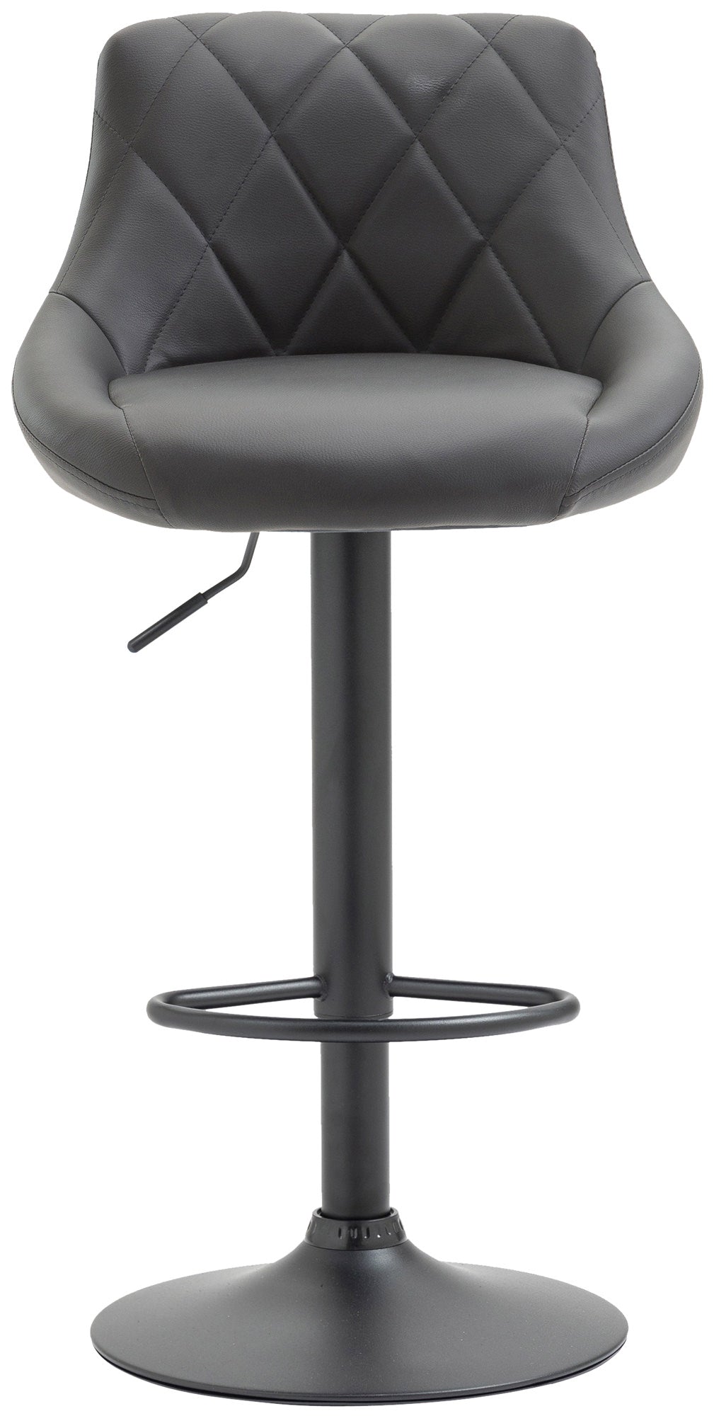 Barhocker Lazio Kunstleder schwarz – Ansicht 15
