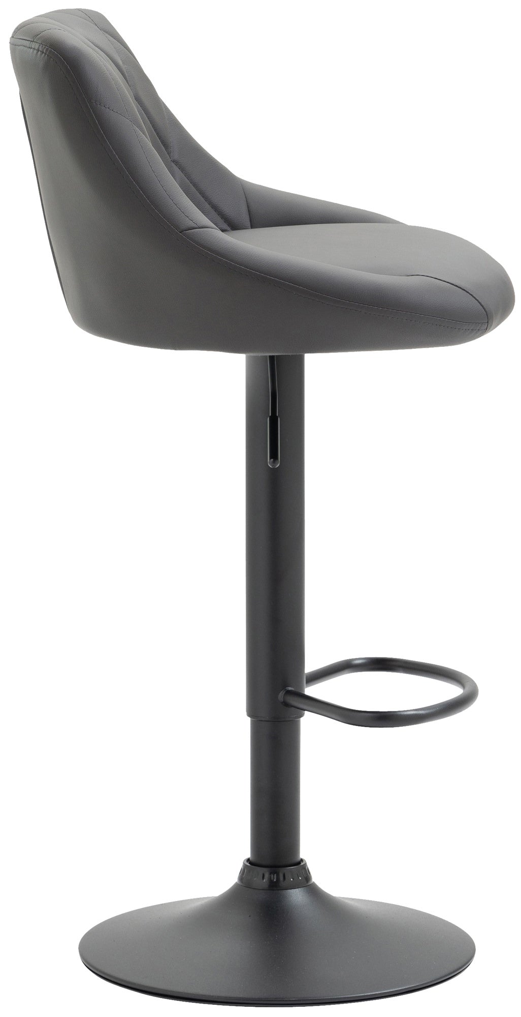 Barhocker Lazio Kunstleder schwarz – Ansicht 16