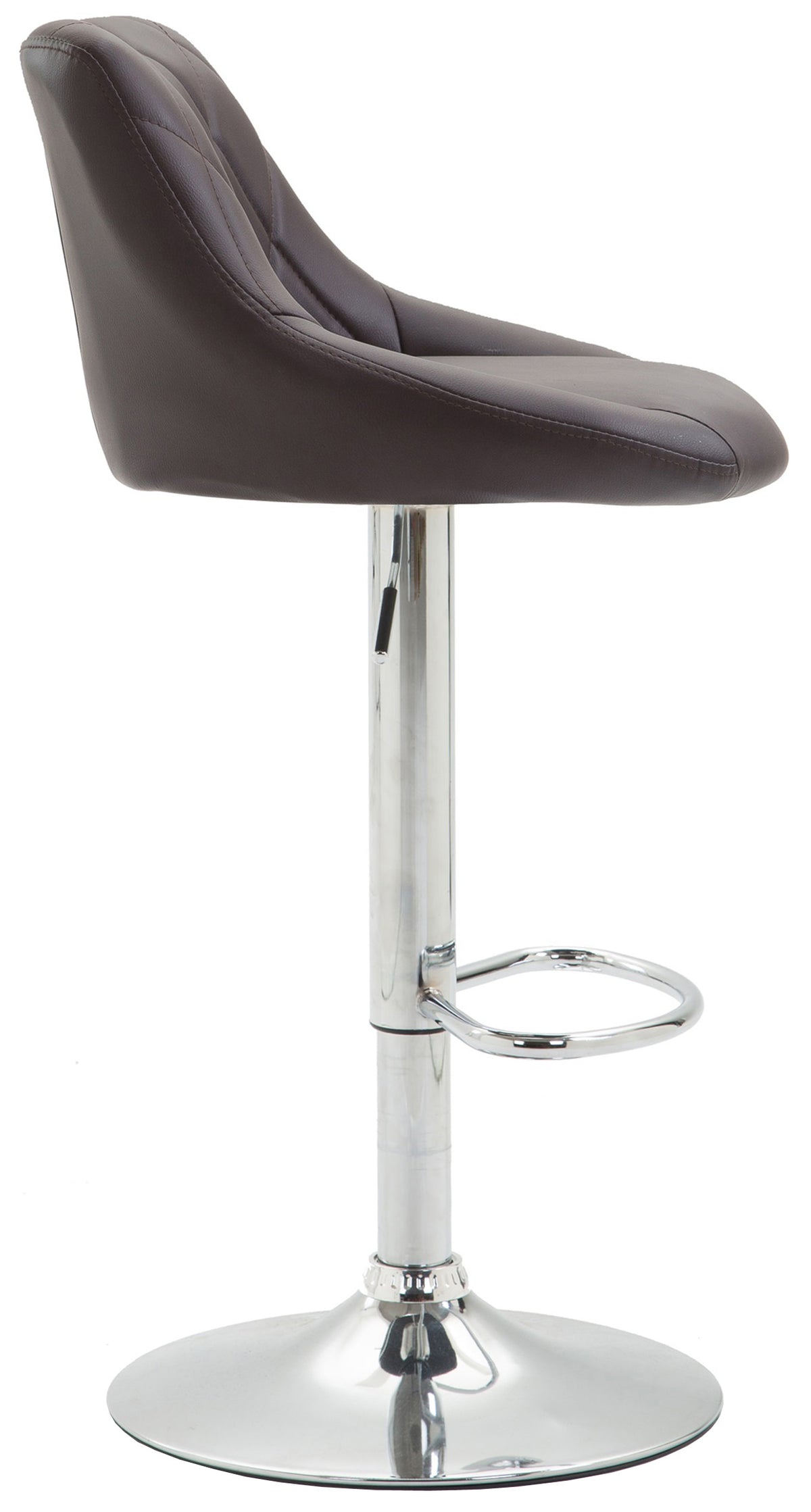 Barhocker Lazio Kunstleder chrom – Ansicht 8