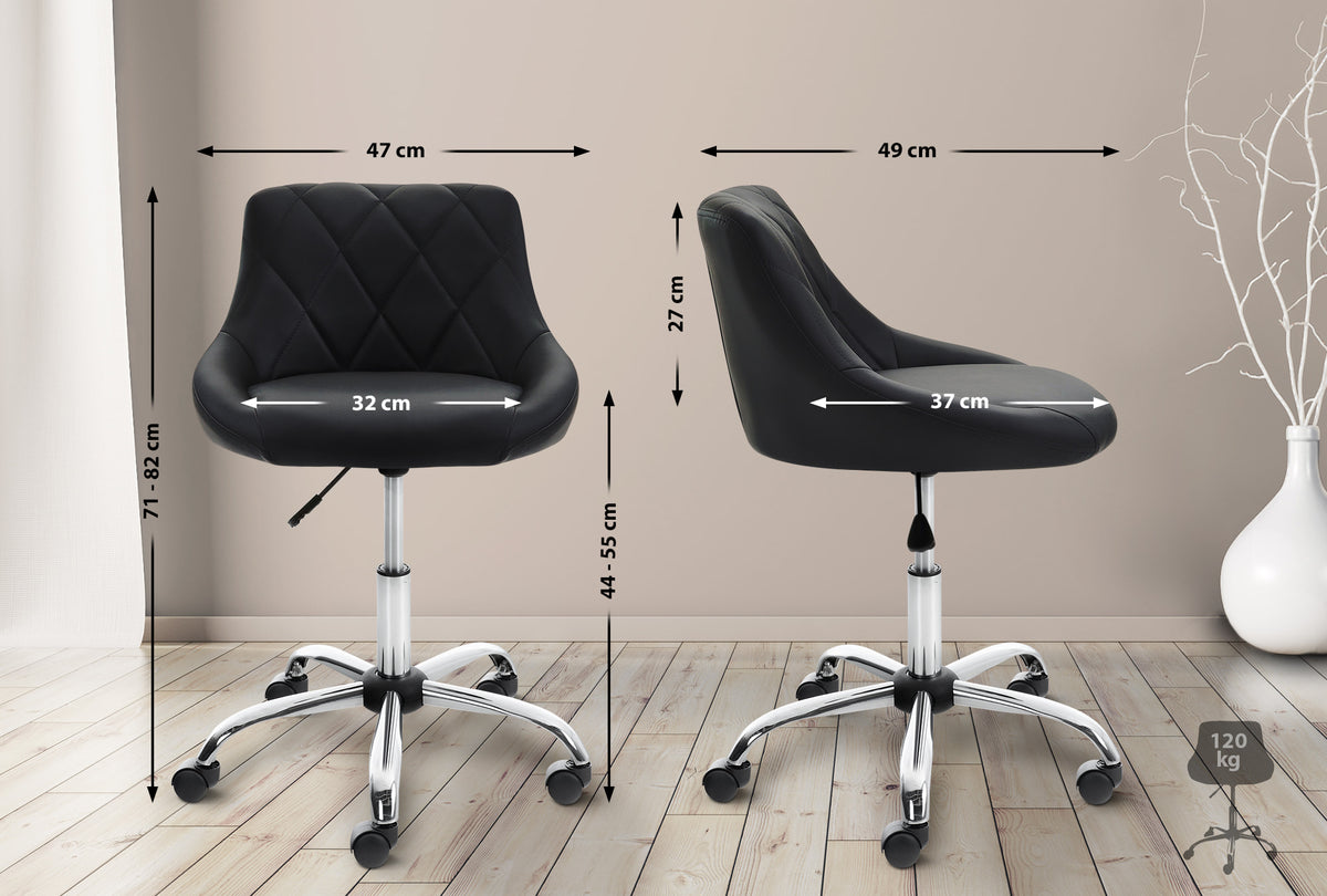 Arbeitshocker Lazio Kunstleder – Ansicht 2