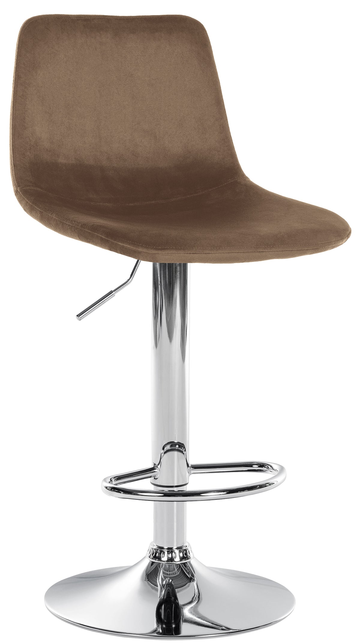 Barhocker Divo Samt Chrom – Ansicht 17