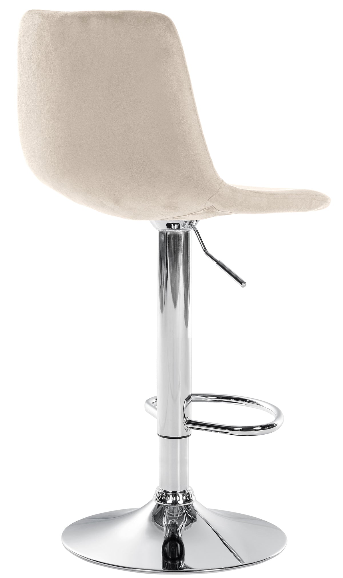 Barhocker Divo Samt Chrom – Ansicht 13