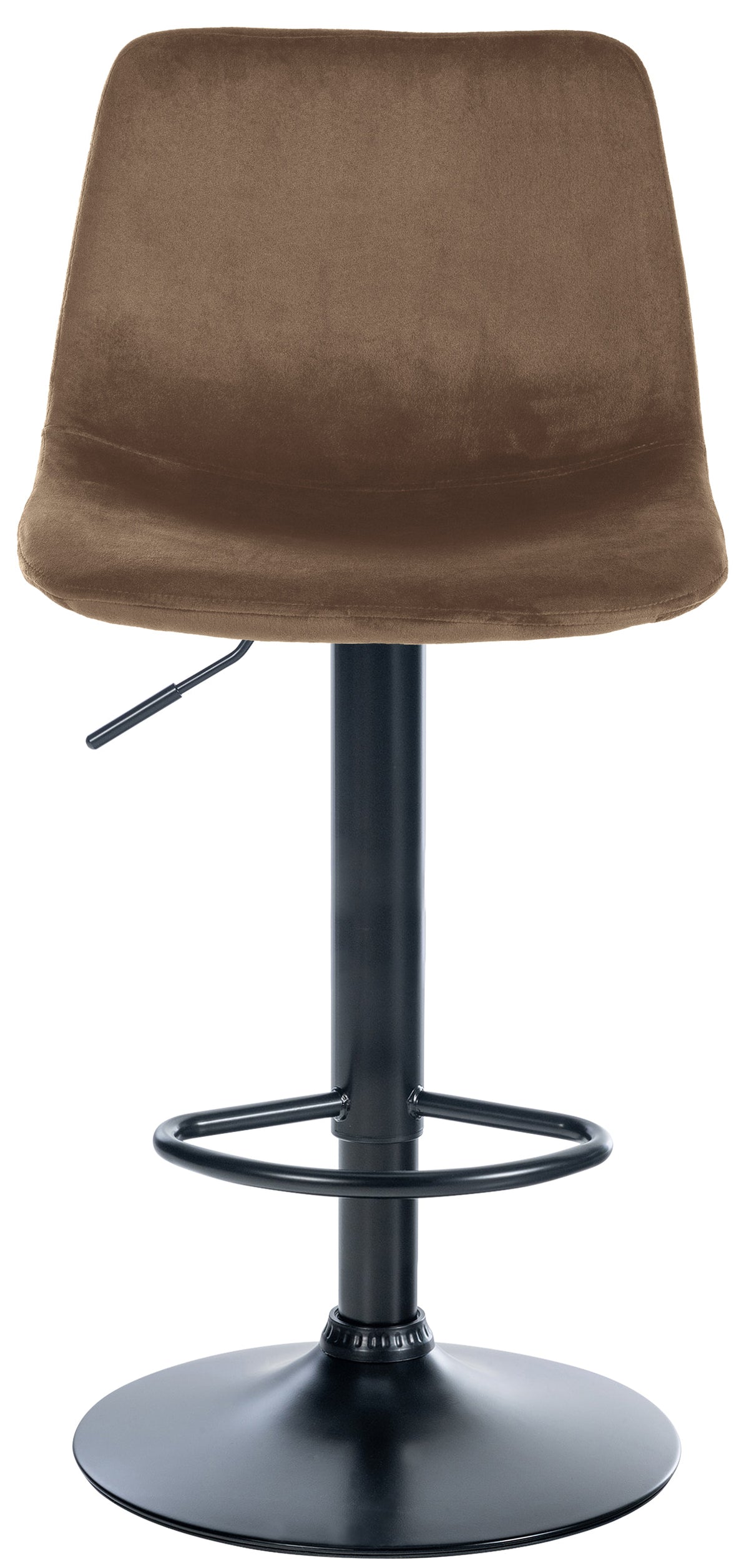 Barhocker Divo Samt Schwarz – Ansicht 19