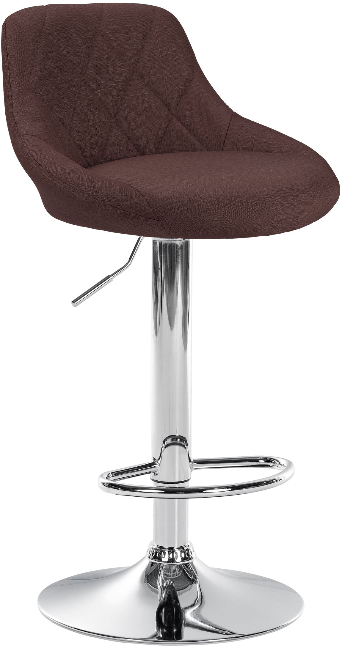 Barhocker Lazio Stoff chrom – Ansicht 9