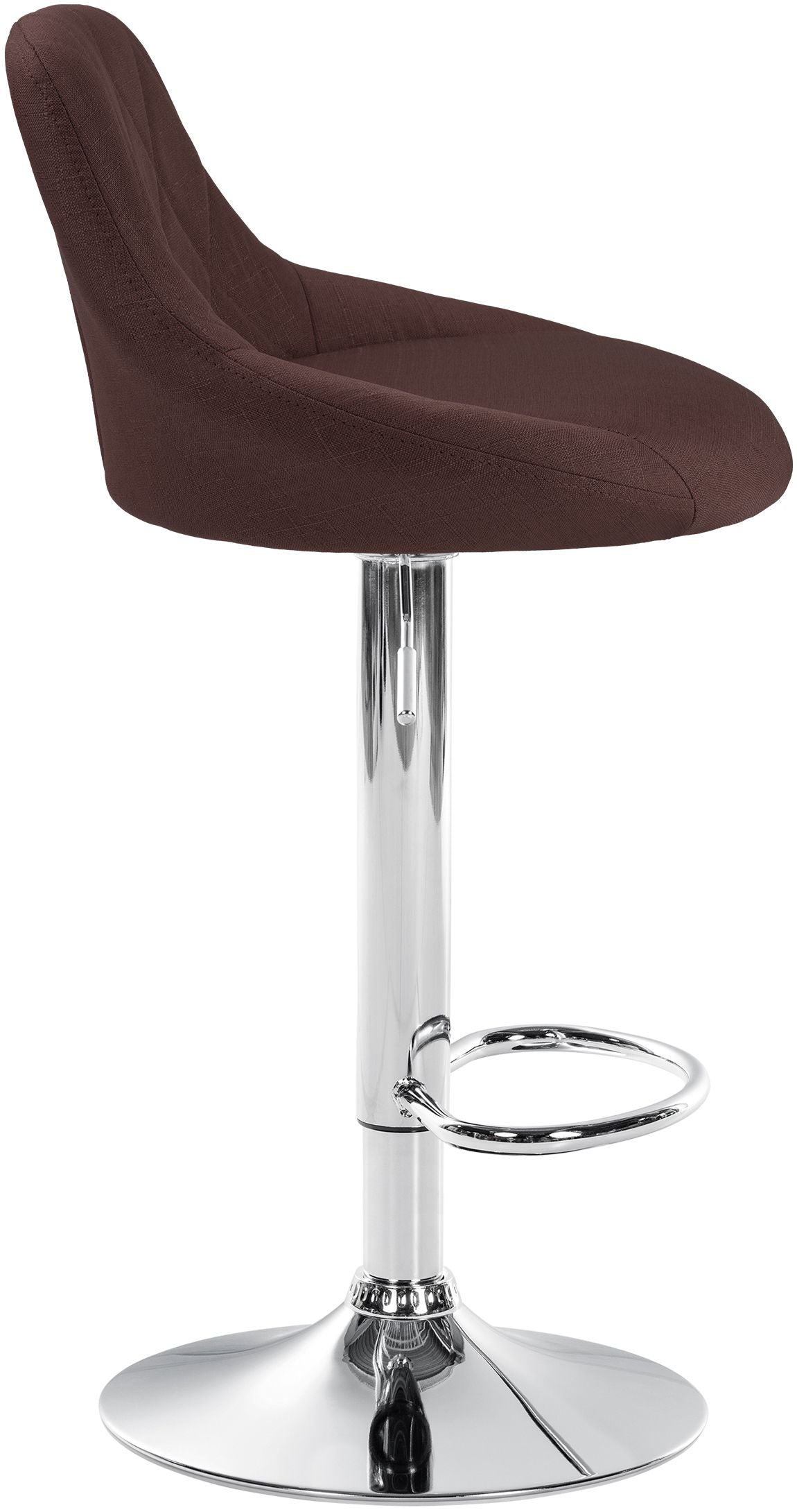 Barhocker Lazio Stoff chrom – Ansicht 12