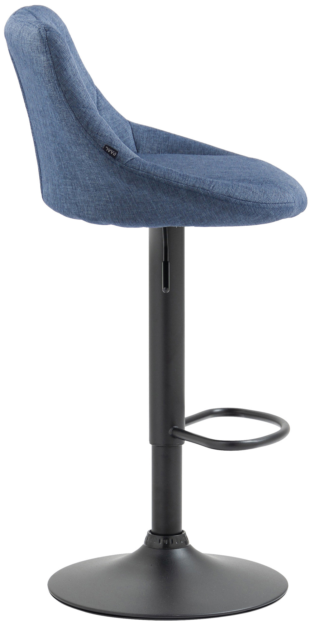 Barhocker Lazio Stoff schwarz – Ansicht 4