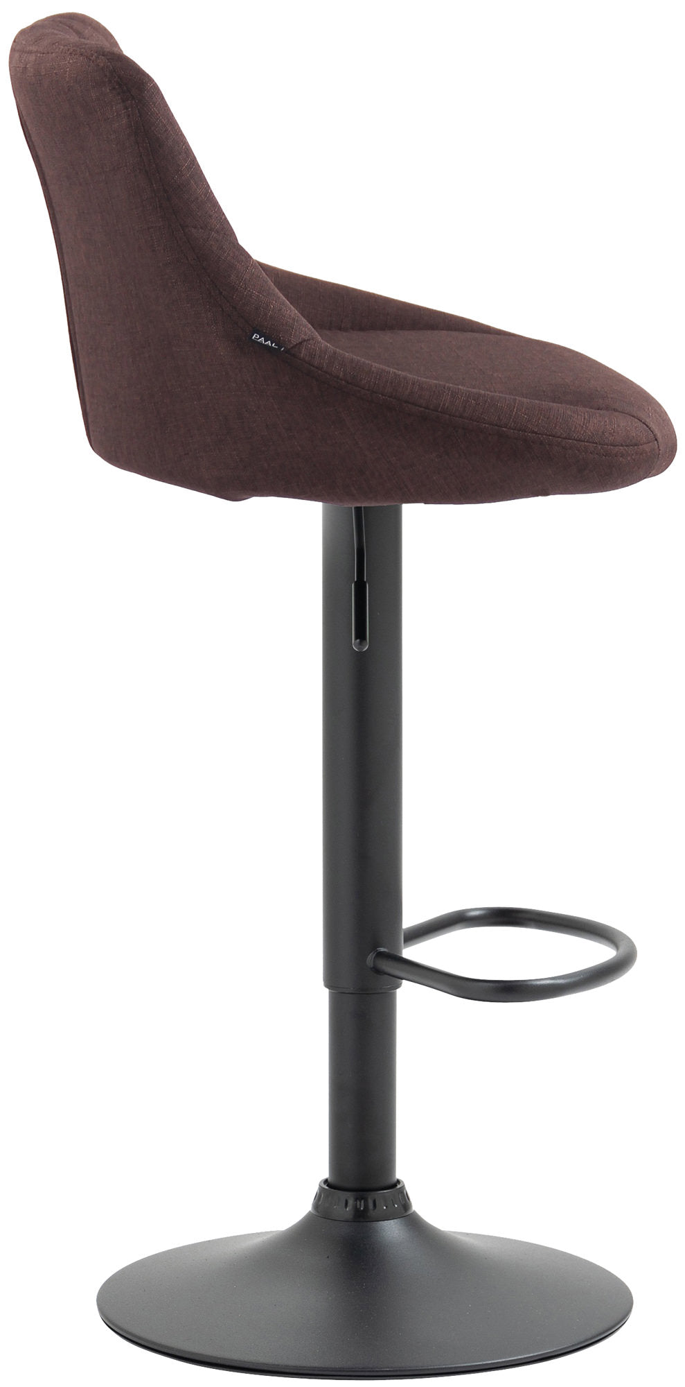 Barhocker Lazio Stoff schwarz – Ansicht 11