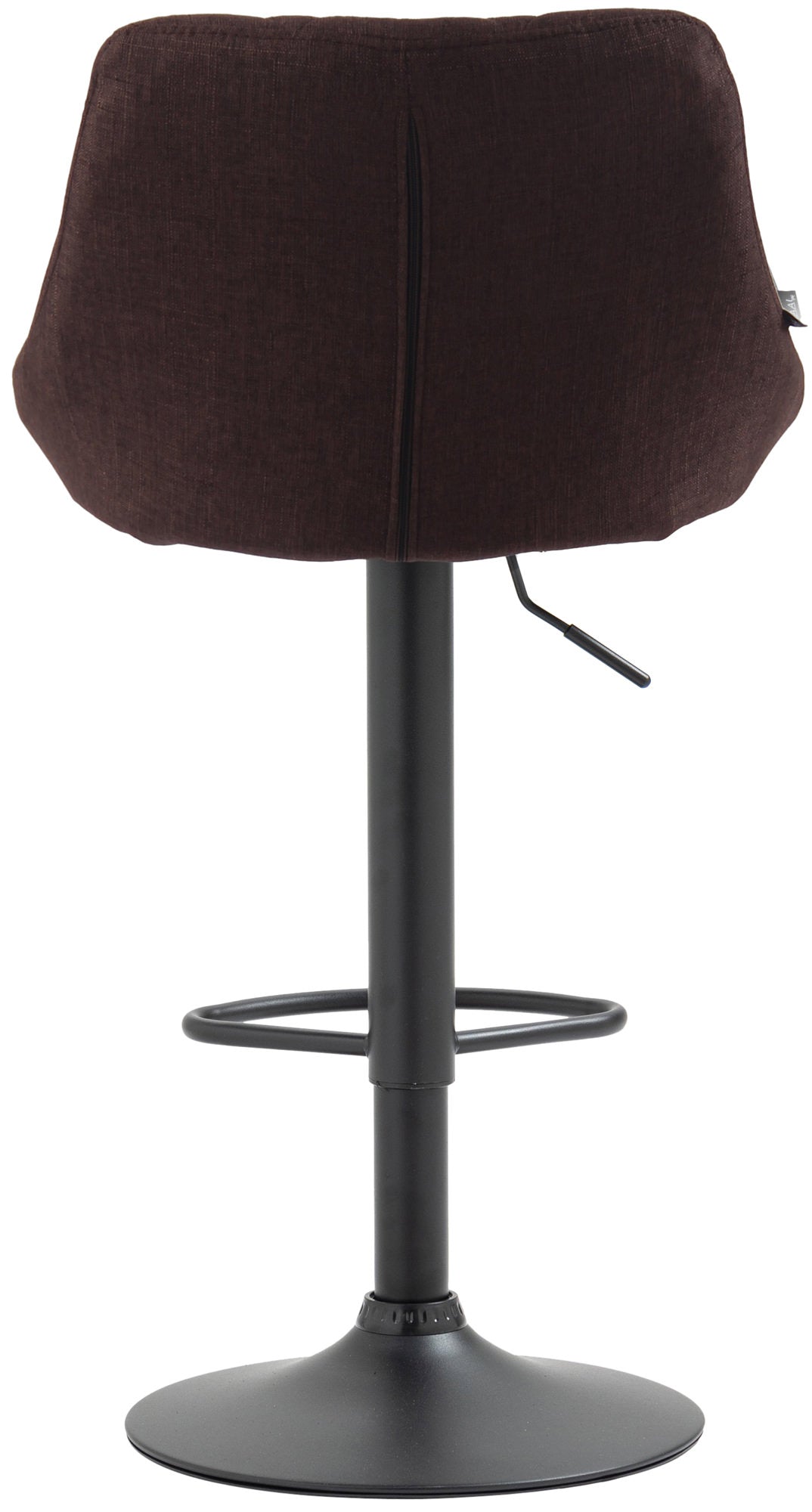 Barhocker Lazio Stoff schwarz – Ansicht 12