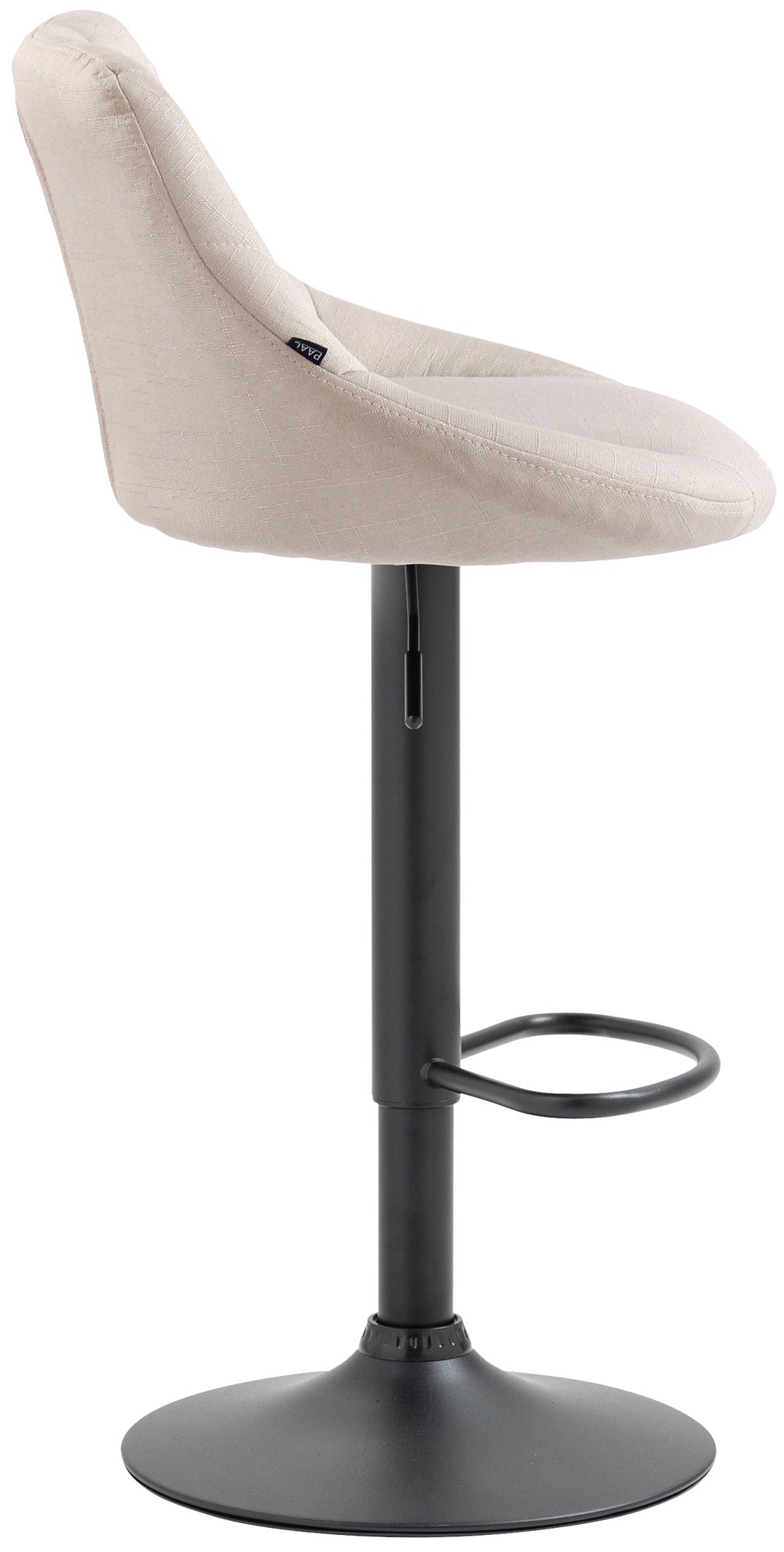 Barhocker Lazio Stoff schwarz – Ansicht 18