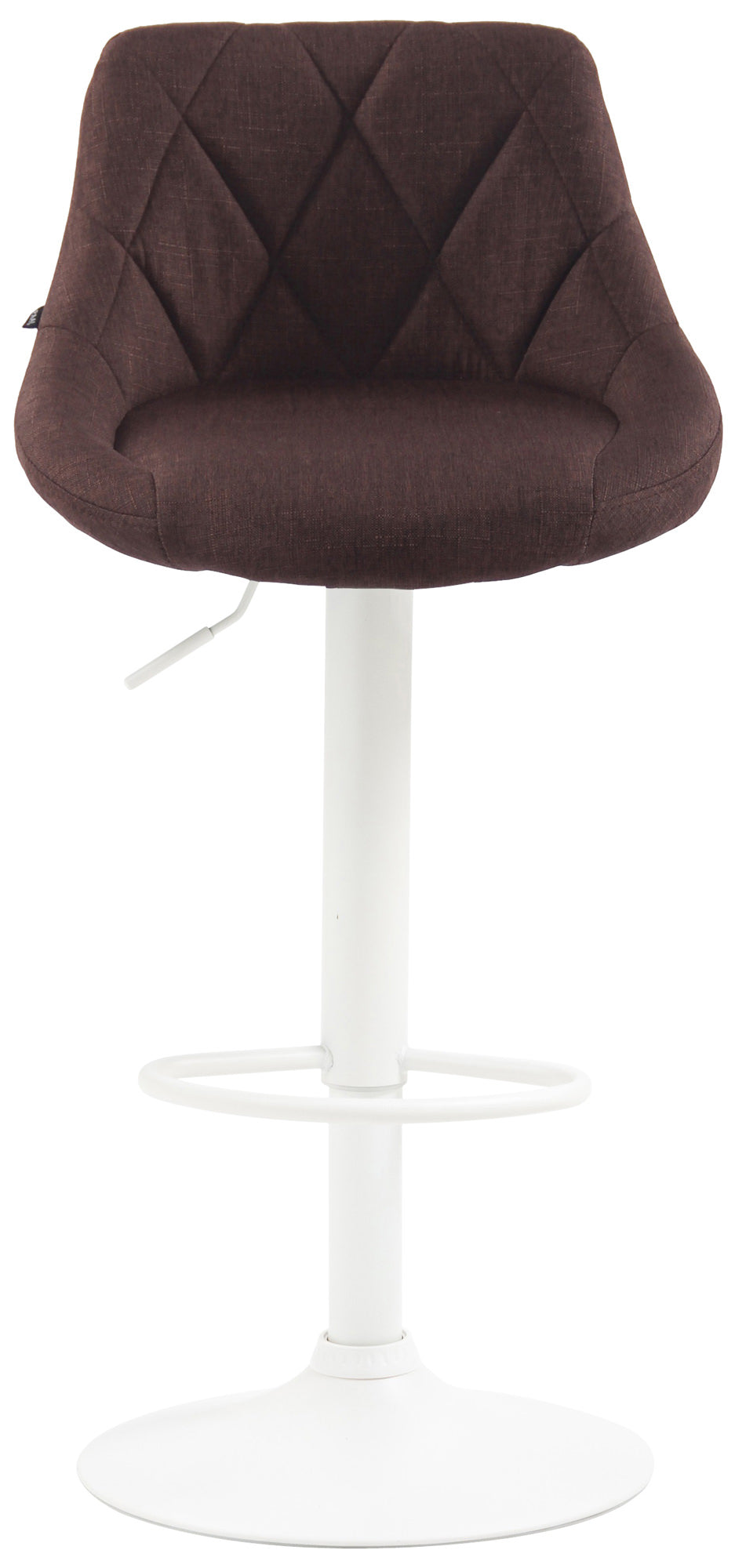 Barhocker Lazio Stoff weiß – Ansicht 10