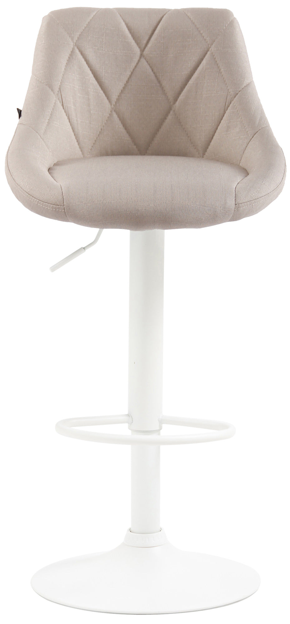Barhocker Lazio Stoff weiß – Ansicht 17