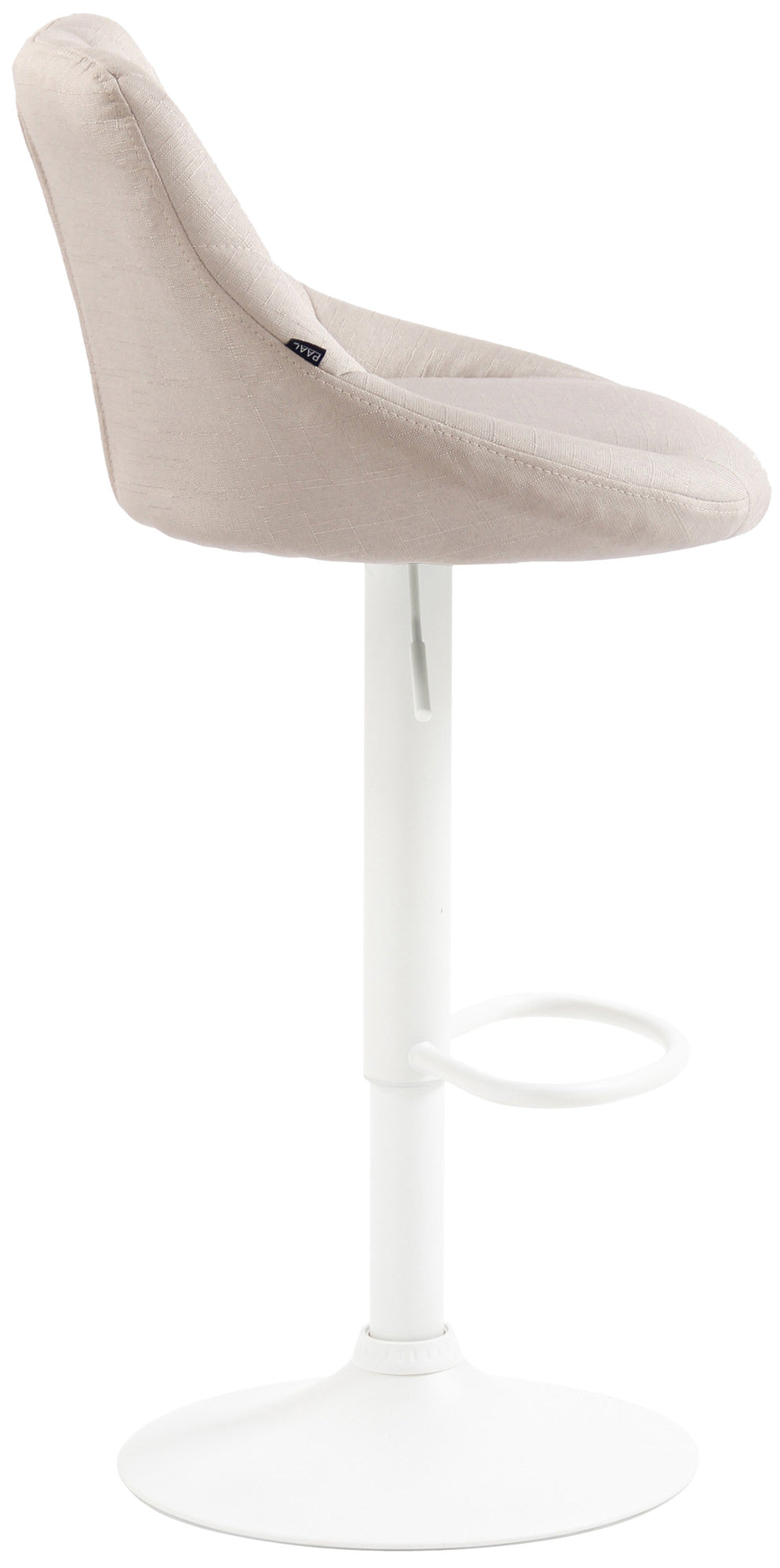 Barhocker Lazio Stoff weiß – Ansicht 18