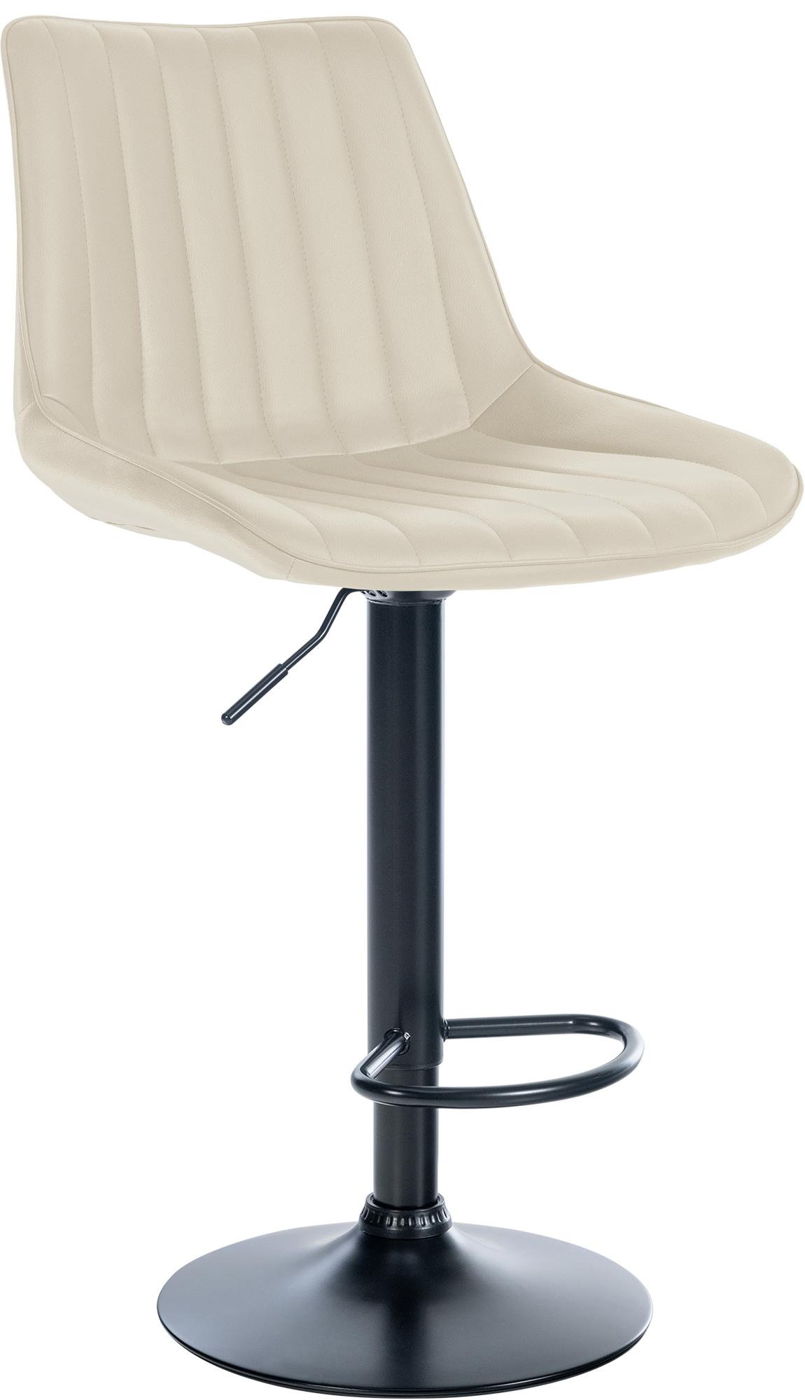 Barhocker Toni Kunstleder schwarz – Ansicht 9
