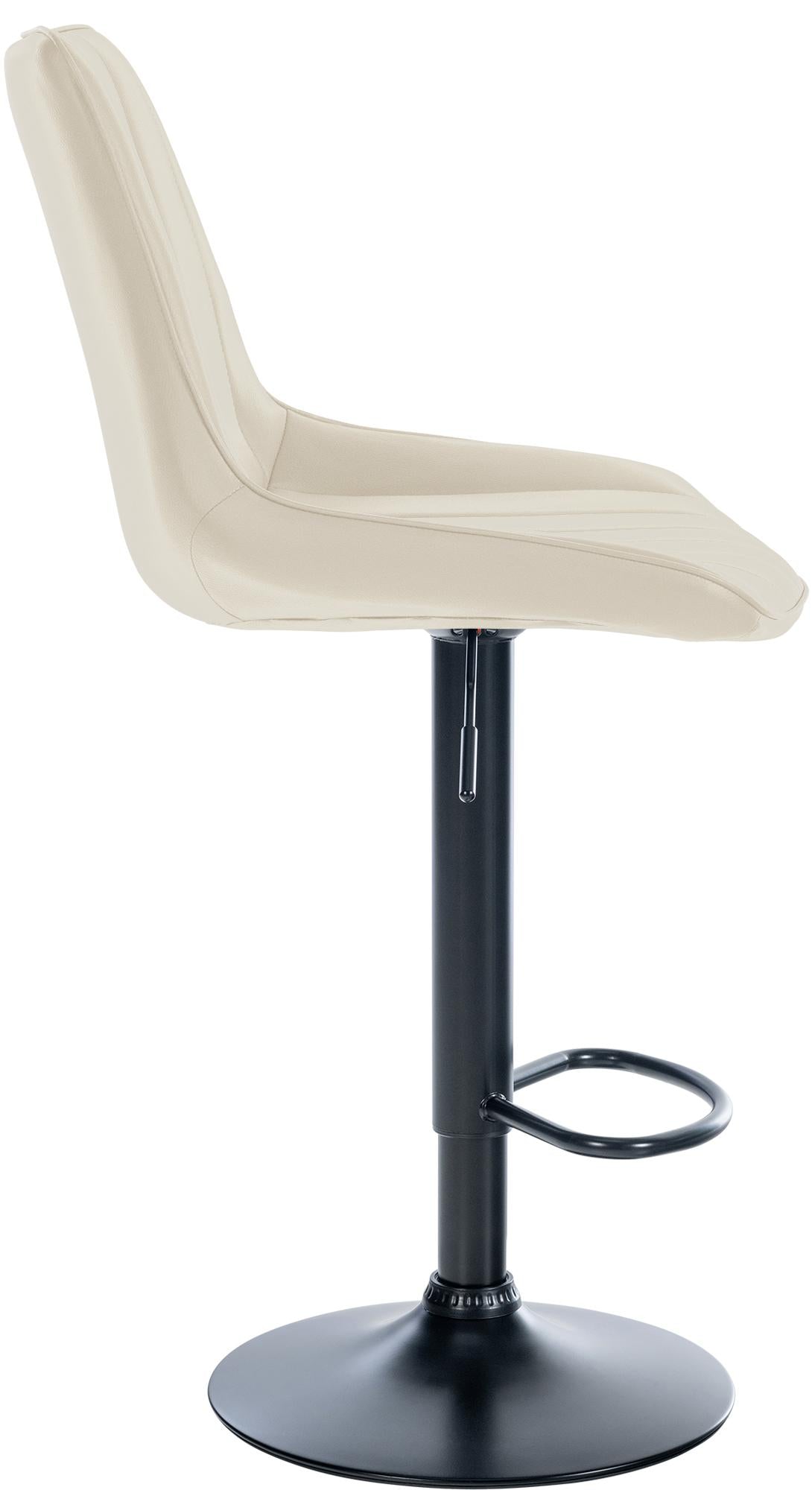 Barhocker Toni Kunstleder schwarz – Ansicht 12
