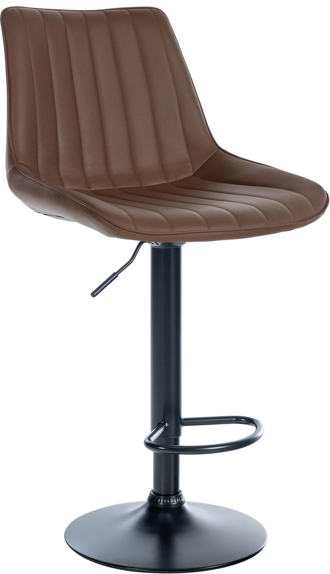 Barhocker Toni Kunstleder schwarz – Ansicht 17