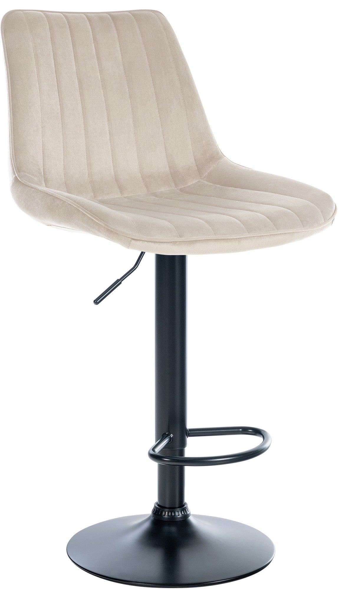 Barhocker Toni Samt schwarz – Ansicht 15
