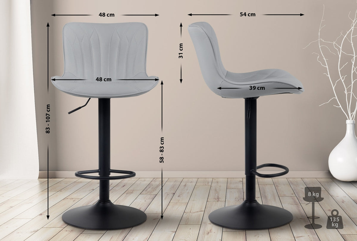 Barhocker Linus Kunstleder – Ansicht 20