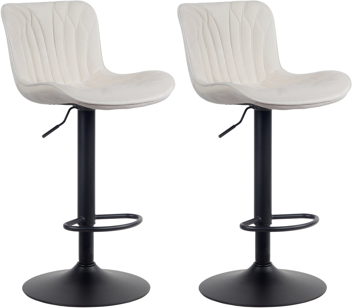 2er Set Barhocker Linus Samt